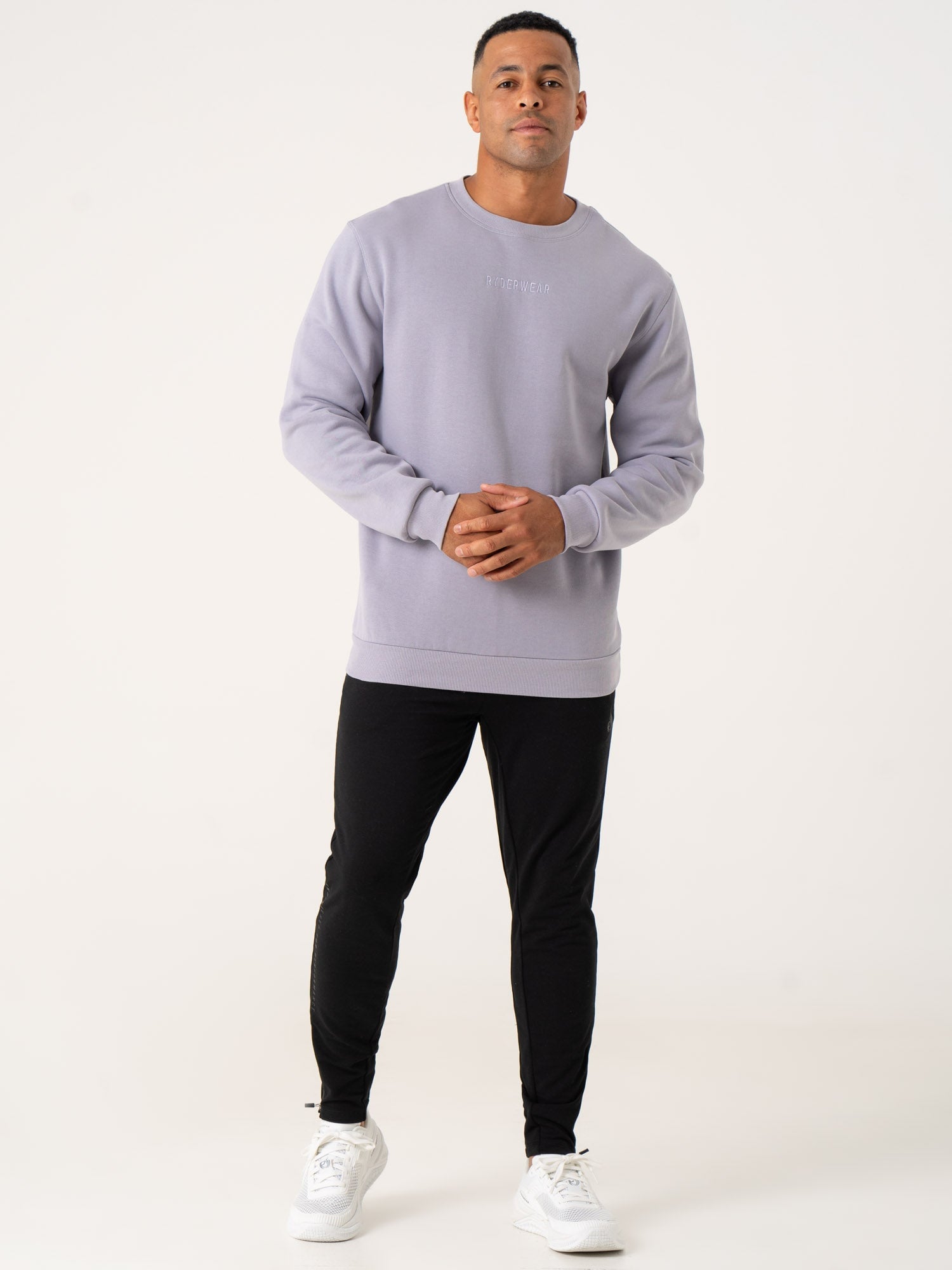 Pursuit Pullover Sweater - Soft Lavender Women's Hoodie for Casual Wear & Outdoor Activities | Cozy Fall & Winter Fashion