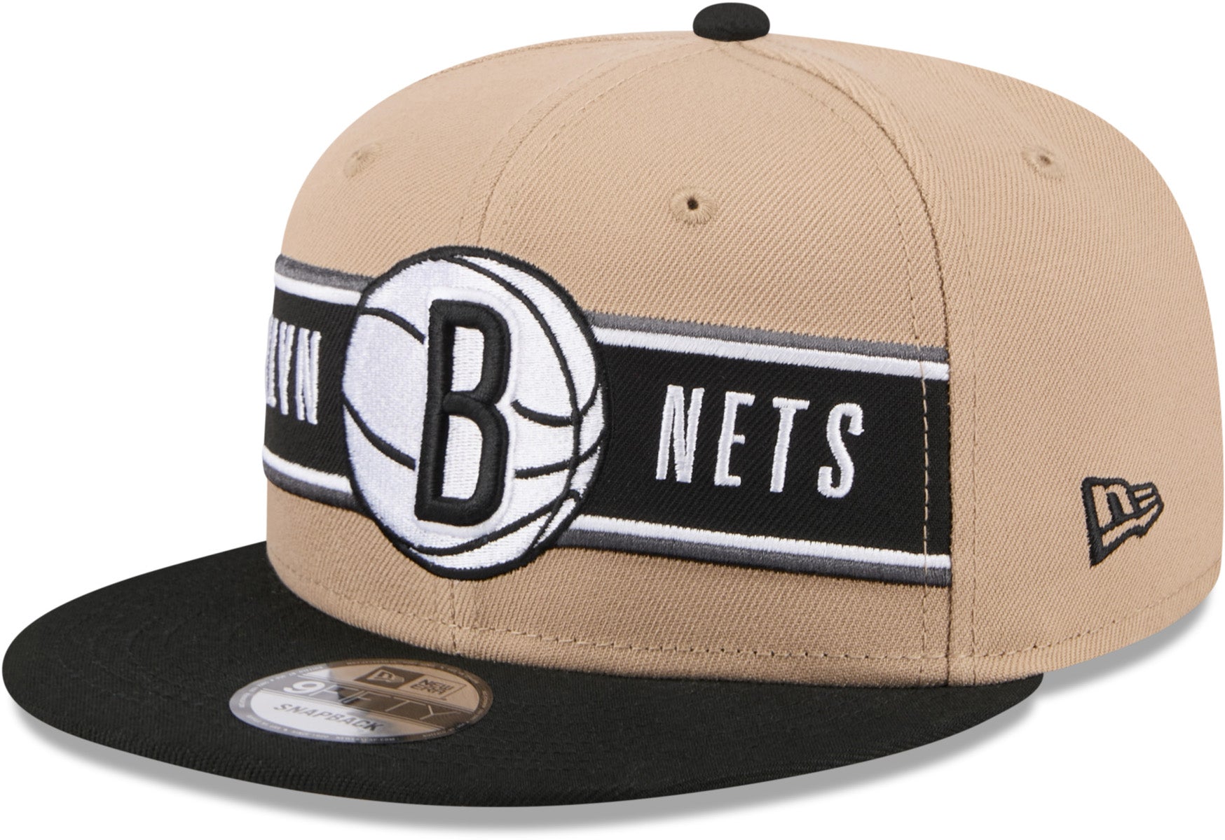Brooklyn Nets New Era 9Fifty NBA 2024 Draft Snapback Hat - Official NBA Basketball Cap for Men & Women - Perfect for Games, Streetwear & Sports Fans