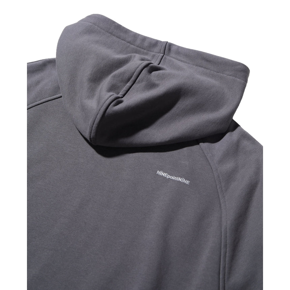 Nine Point Nine Element Side Pockets Hoodie - Navy Blue Zip Up Sweatshirt for Men & Women | Casual Streetwear, Gym, Outdoor Activities