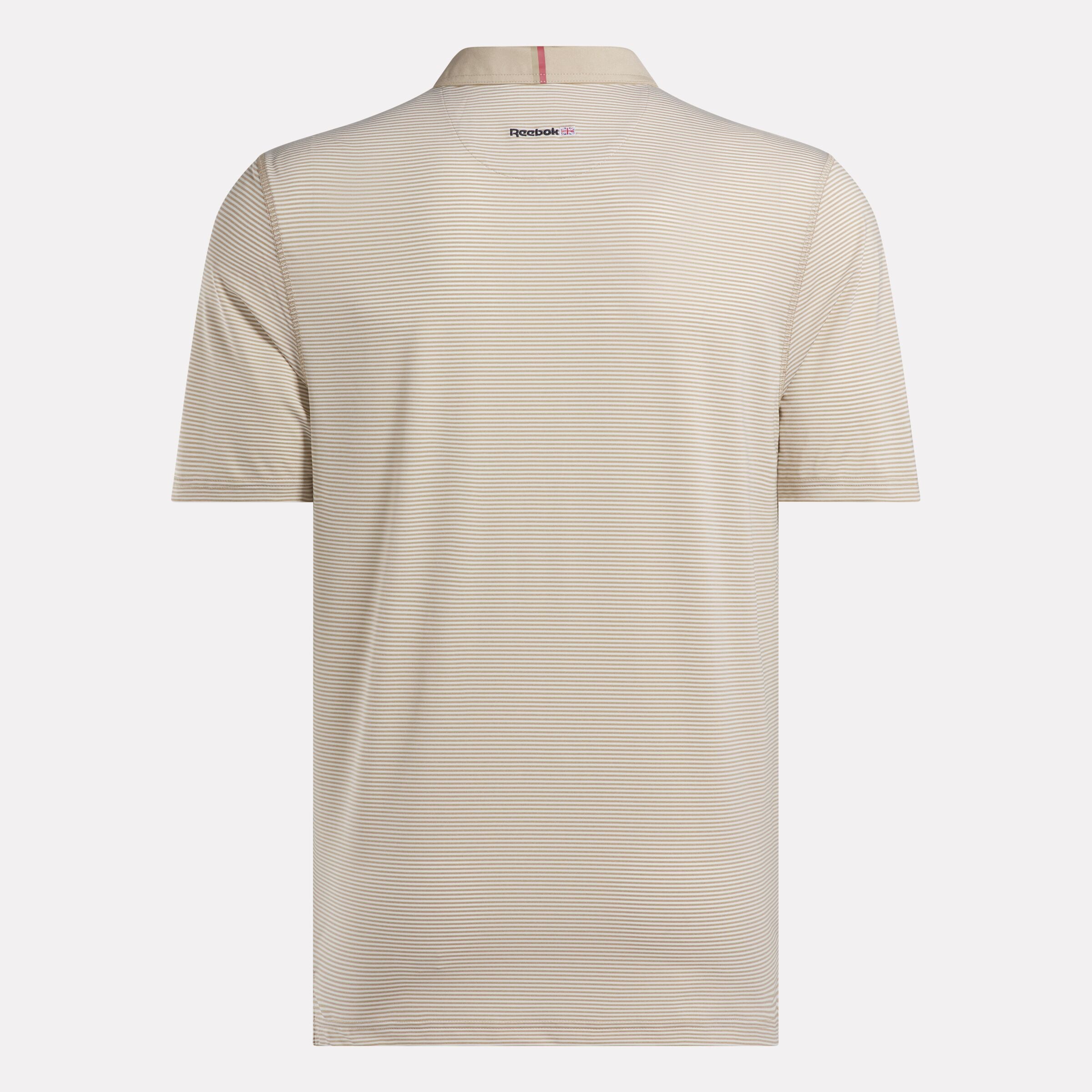 Men's Short Sleeve Core Stripe Polo Shirt - Breathable Cotton Casual Top for Summer | Perfect for Golf, Office & Outdoor Activities