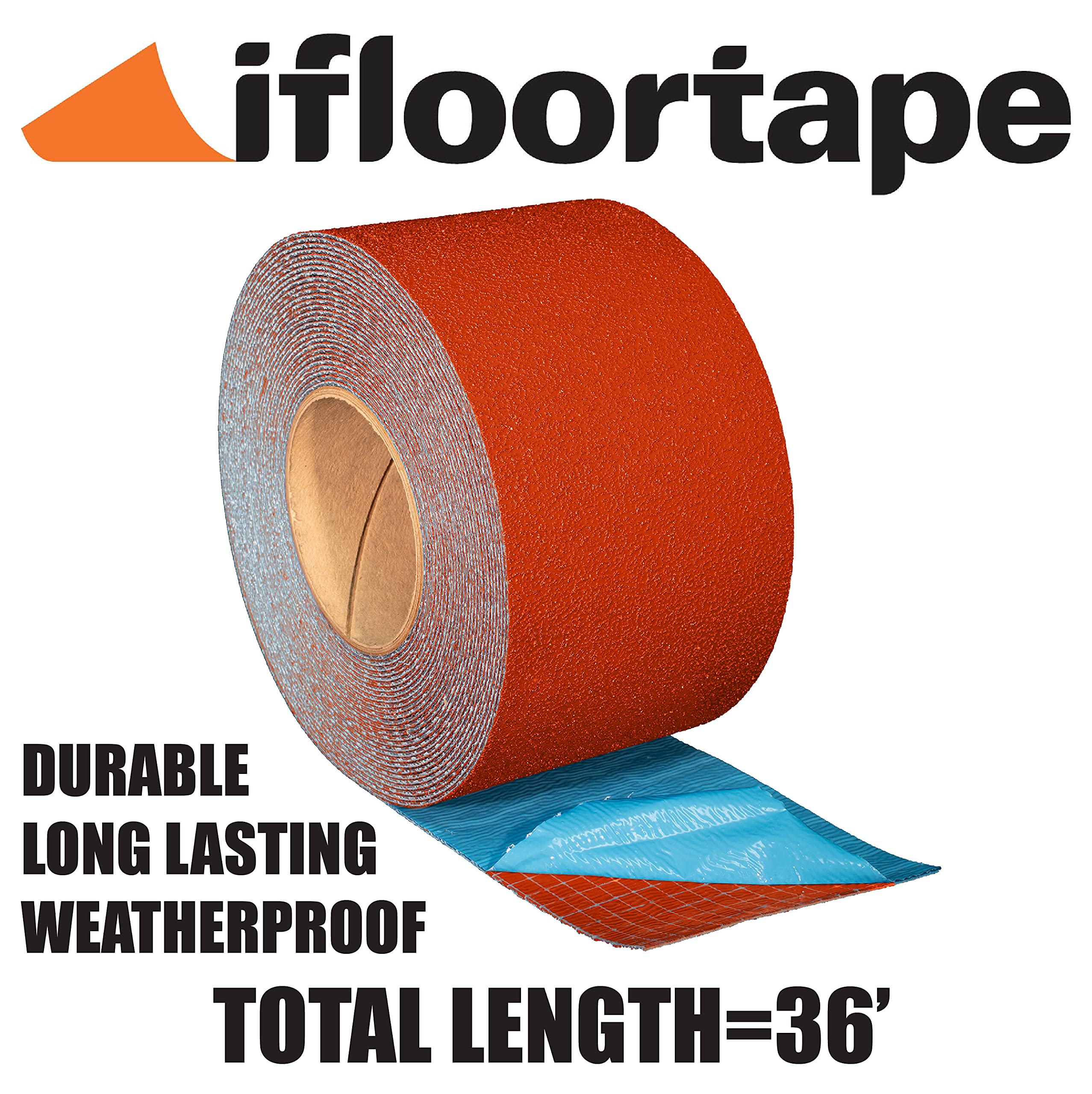 DuraMark RPT-750 Heavy Duty Reflective Slip Resistant Pavement Marking Tape - 4
