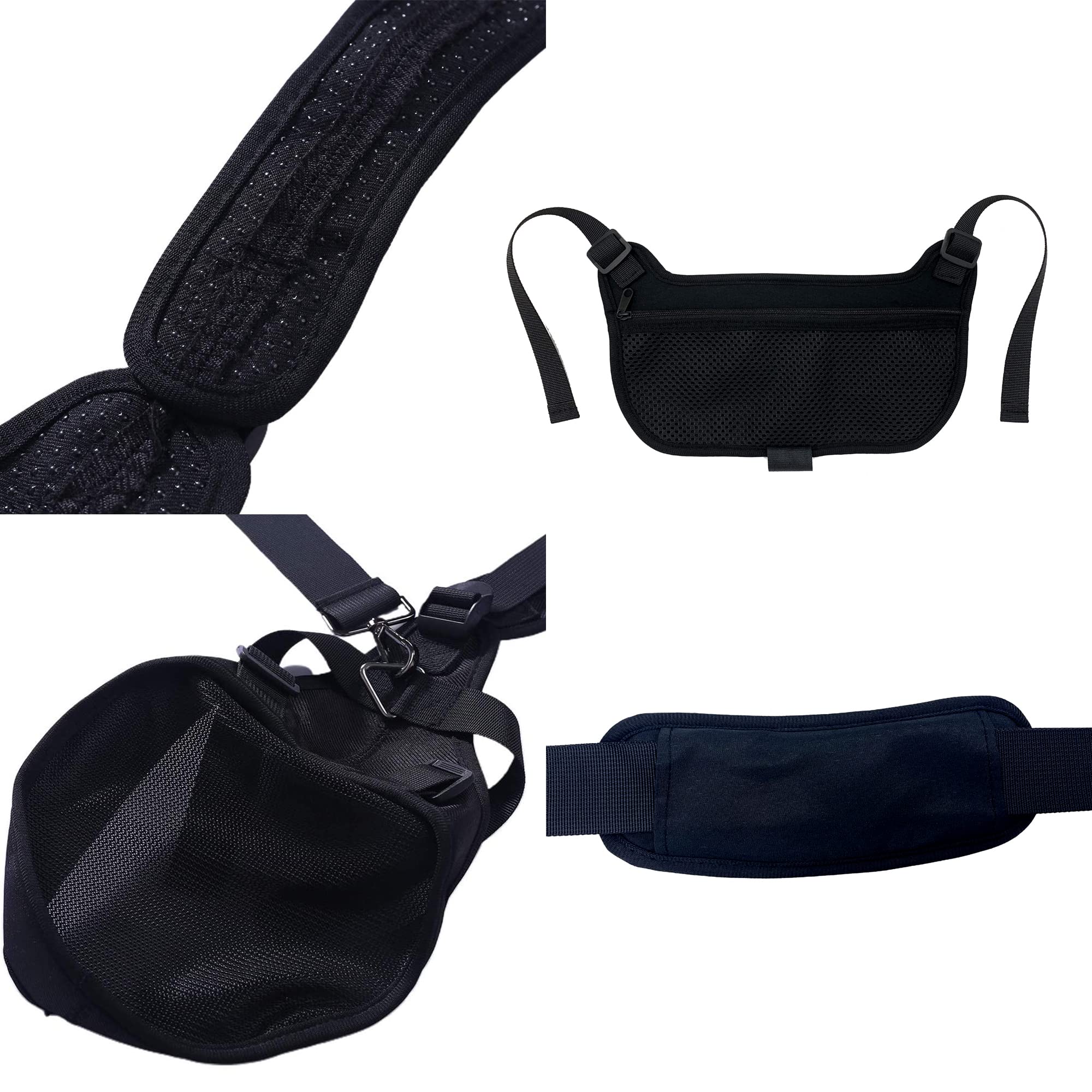Waterproof Shoulder Strap for JBL Boombox & Boombox 2 - Travel Carrying Strap with Side Covers - Portable Bluetooth Speaker Accessory for Outdoor, Beach, Camping & Parties