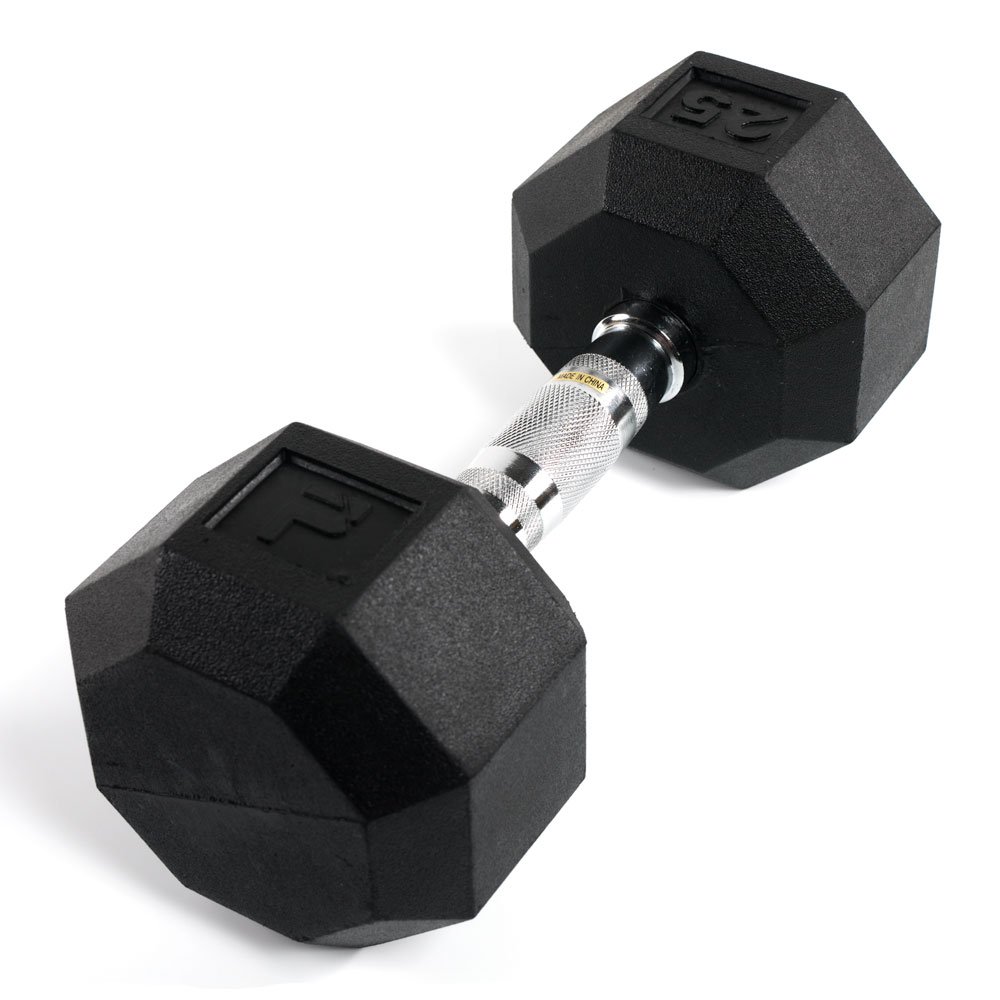 Premium Rubber Hex Dumbbells for Weight Training - Home Gym & CrossFit Workouts | Non-Slip Grip & Durable Design