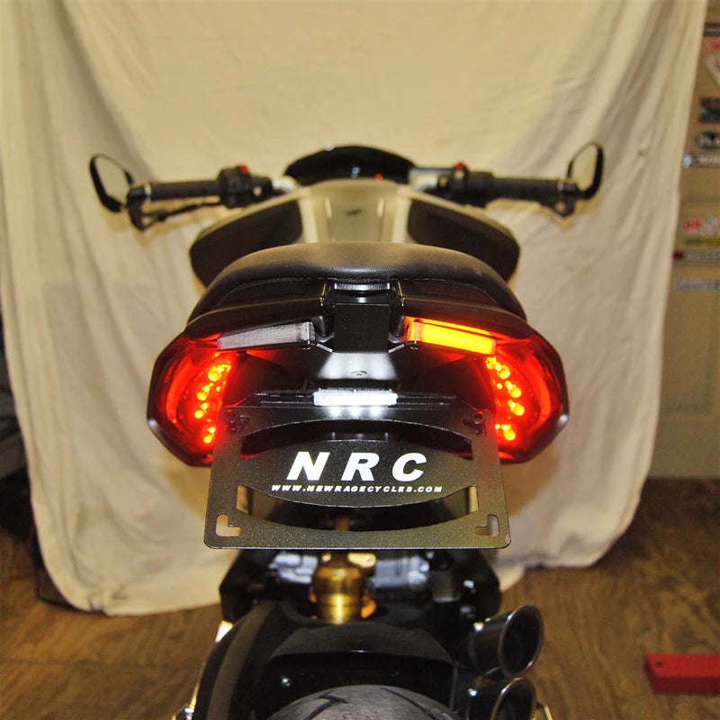 MV Agusta Dragster 800/RR Fender Eliminator Kit (2015-2018) - Motorcycle Tail Tidy for Clean Rear End Look - Perfect for Street Riding and Custom Bike Builds