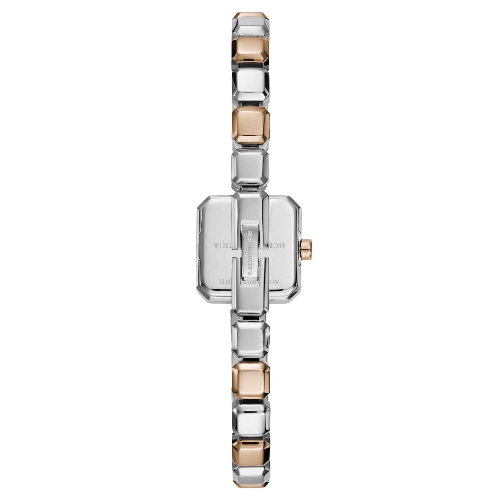 BCBGMAXAZRIA Women's Quartz Two-Tone Stainless Steel Watch BG50677002 - Elegant Timepiece for Work, Parties & Everyday Wear