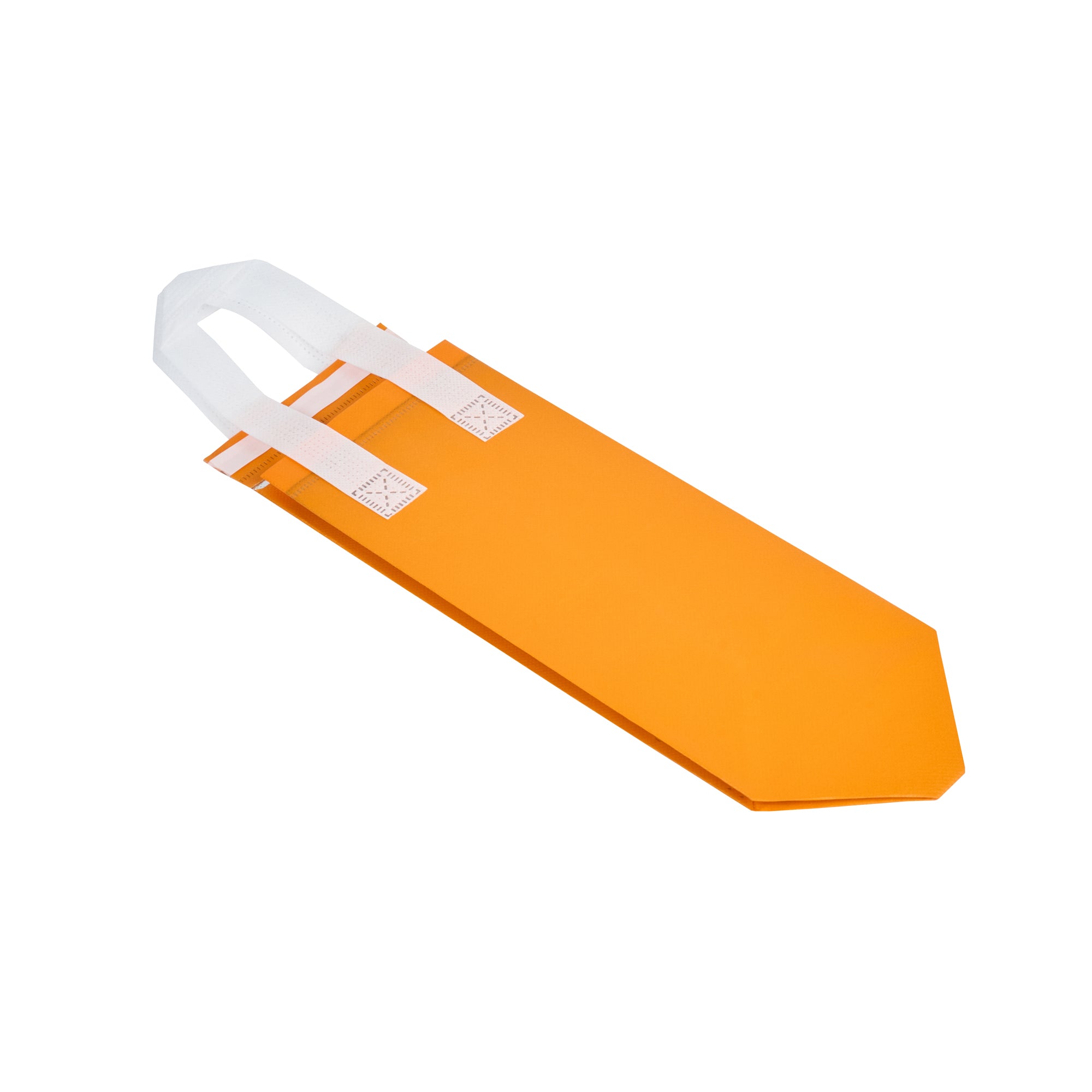 Orange Insulated Take Out Bags - Tamper Evident Food Delivery Bags (4.75