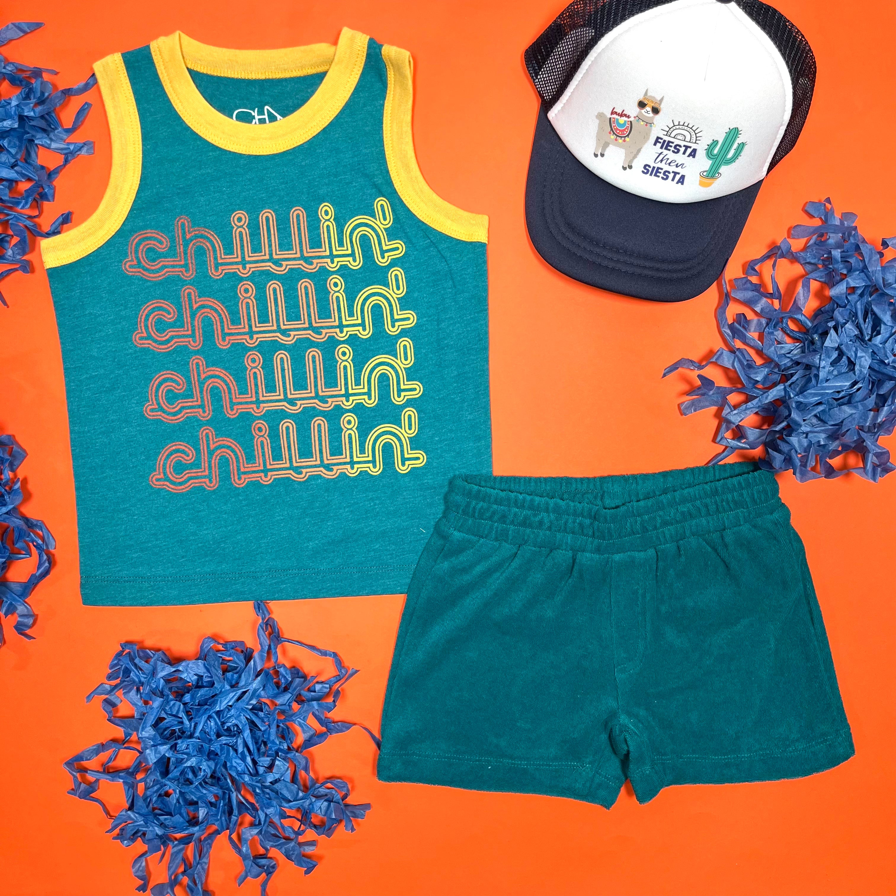Premium Chillin Tank Top for Men & Women - Soft & Breathable Summer Sleeveless Shirt - Perfect for Gym, Beach, and Casual Outings