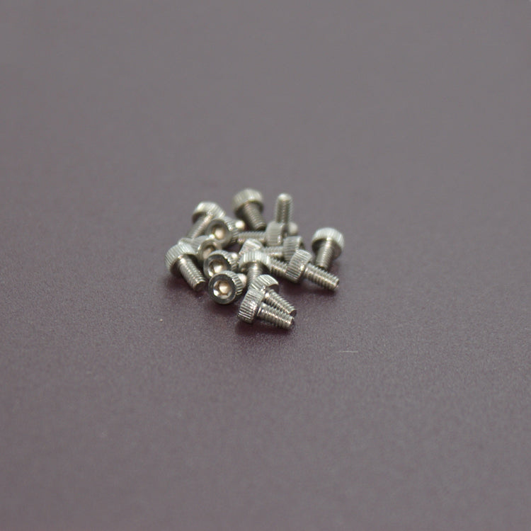 10PCS LESU M2x2 M2x4 M2x6 M2x8 M2x10 Half Round Cup Head Hex Socket Screws Kit for 1/14 Tamiya RC Tractor Truck DIY Dumper - Perfect for Model Building, RC Vehicle Repair & Miniature Engineering Projects