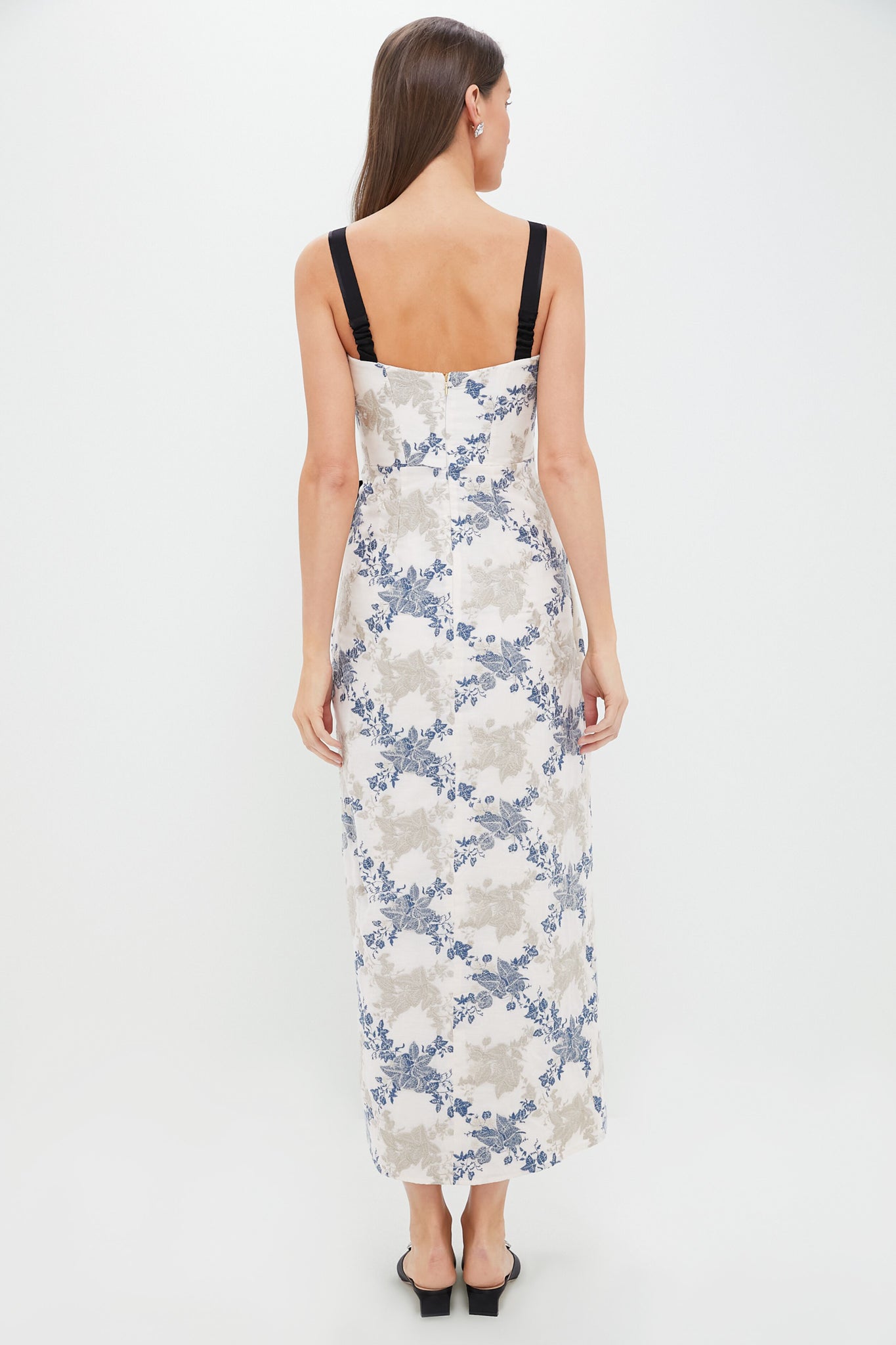 Bougainvillea Cinefila Maxi Dress - Floral Summer Beach Dress for Women, Boho Chic Vacation Outfit, Perfect for Pool Parties & Tropical Getaways