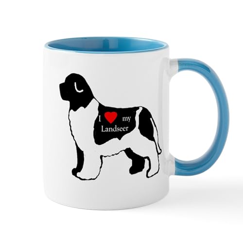 White/Blue Inside - Newfoundland Heart Mug