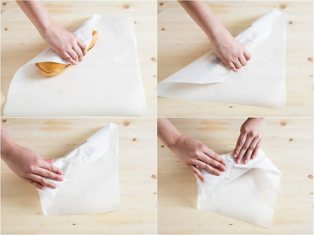 Cellebii Oil Absorbing Sheets - 50 Pack Multipurpose Kitchen Paper for Baking, Frying & Food Wrapping | Non-Stick Parchment, Greaseproof & Tracing Paper for Cooking, Crafts & DIY Projects