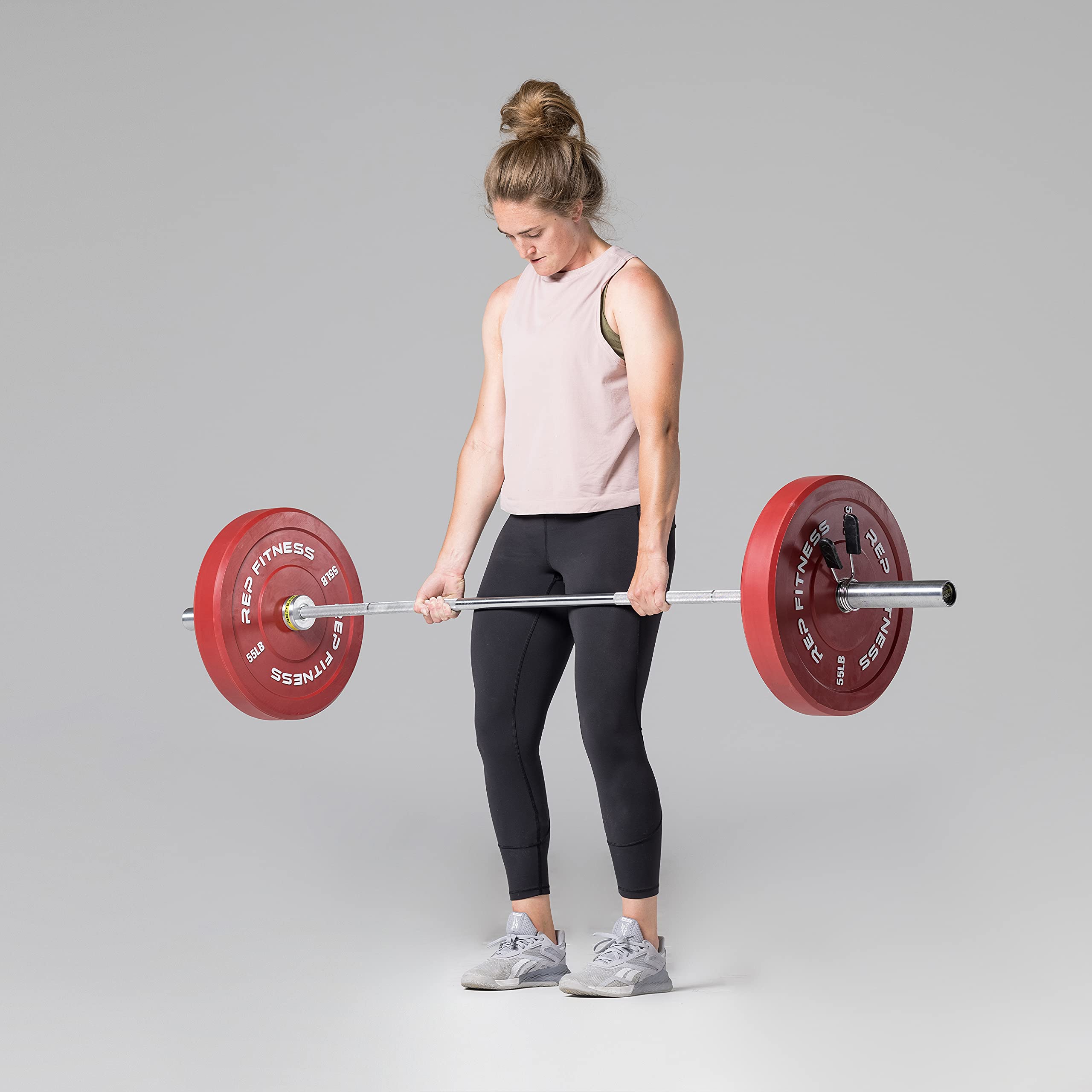 REP Fitness Color Bumper Plates - Olympic Weight Plates Set for CrossFit, Powerlifting & Home Gym - Durable Rubber Weight Plates for Strength Training & Fitness - Ideal for Garage Gym, Weightlifting & Functional Training