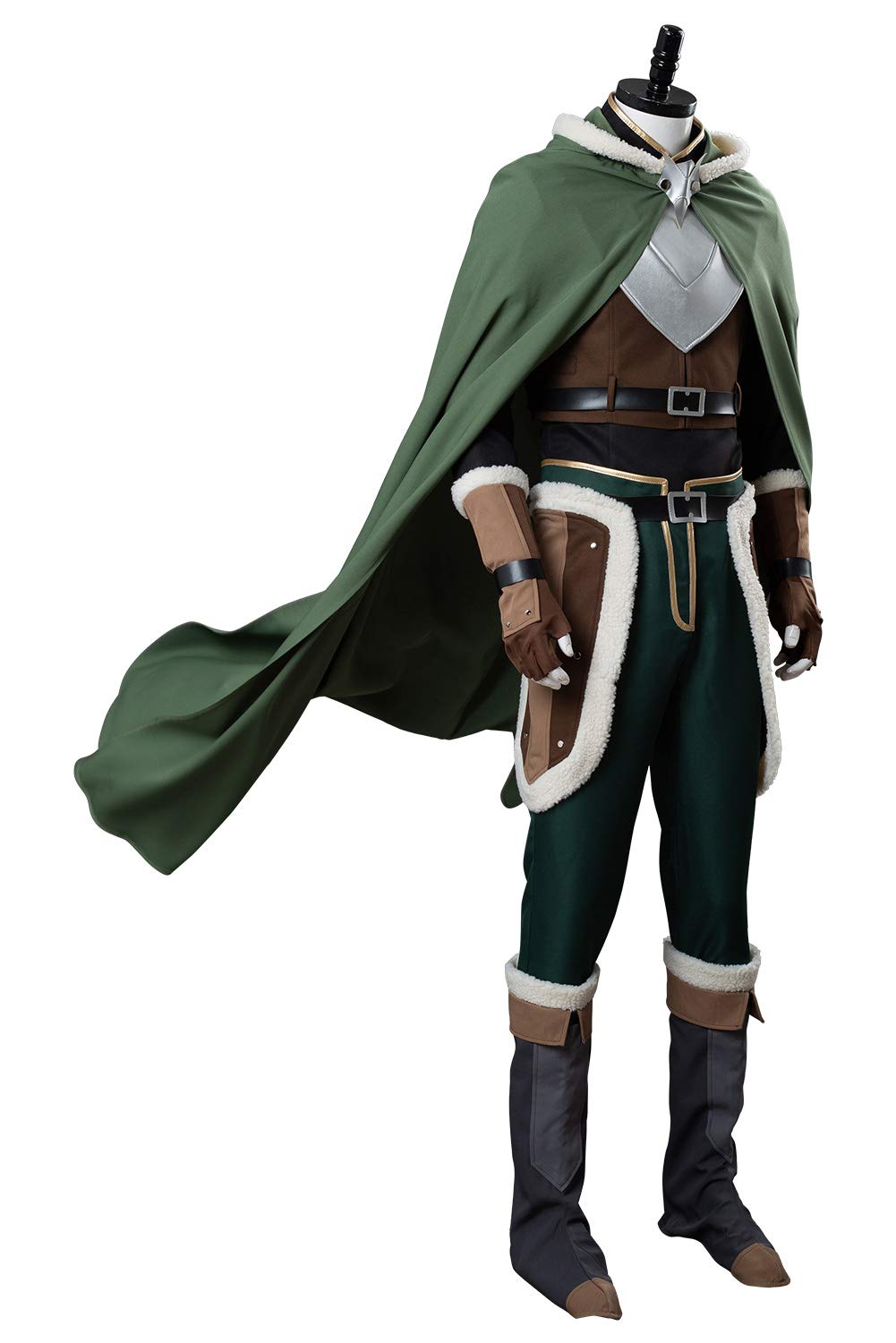 Adult Anime Green Cosplay Costume Full Set - Perfect for Halloween, Conventions & Themed Parties | High-Quality Outfit for Anime Fans