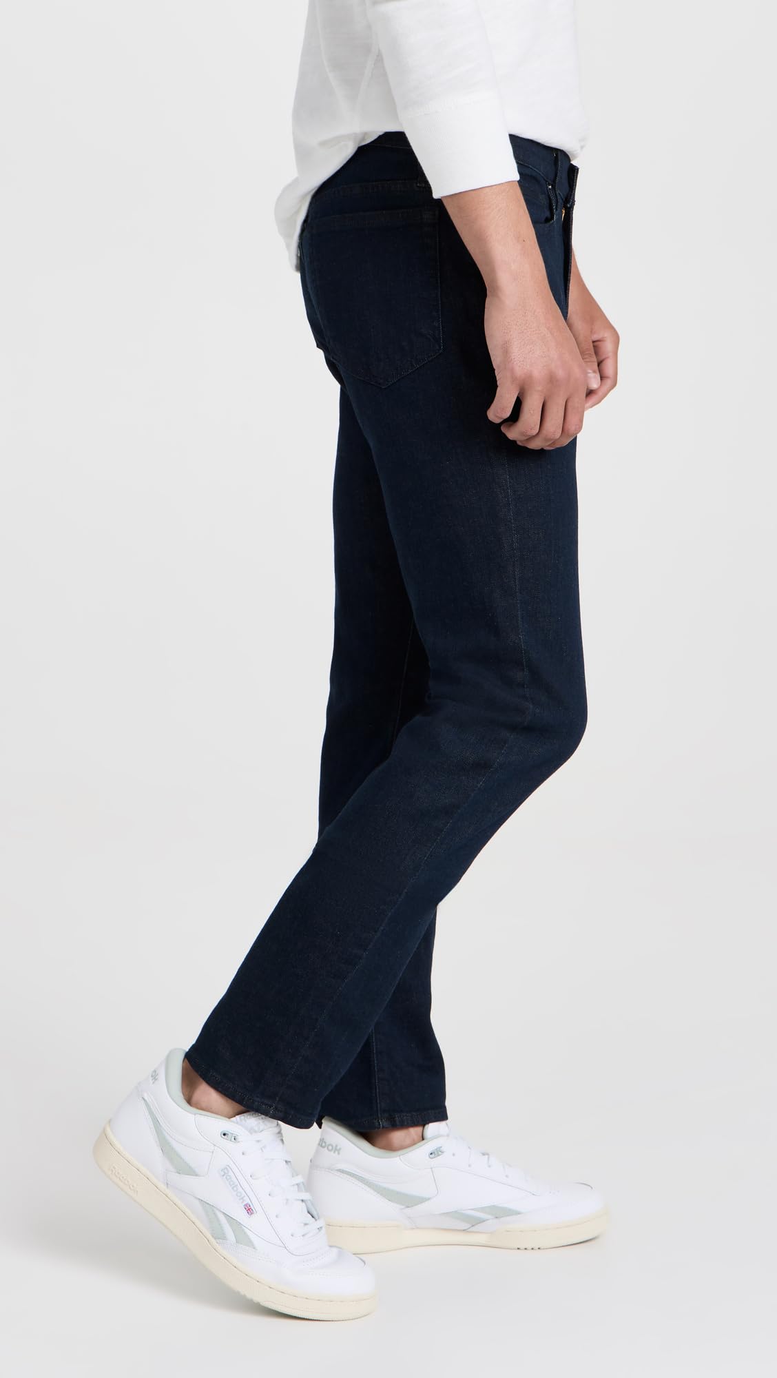FRAME Men's L'Homme Slim Fit Stretch Denim Jeans - Comfortable & Stylish for Casual Wear, Office & Night Out