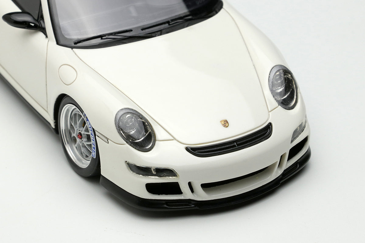 Eidolon 1:43 Scale Porsche 911 (997) GT3 RS Diecast Model Car with BBS Cup Wheels - 2007 Limited Edition Collectible for Display, Racing Enthusiasts & Gift Giving