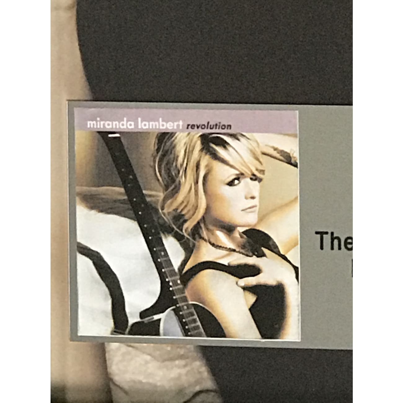 Miranda Lambert Revolution & The House That Built Me RIAA Platinum Award - Perfect for Country Music Fans & Collectors | Display in Home, Office, or Music Room