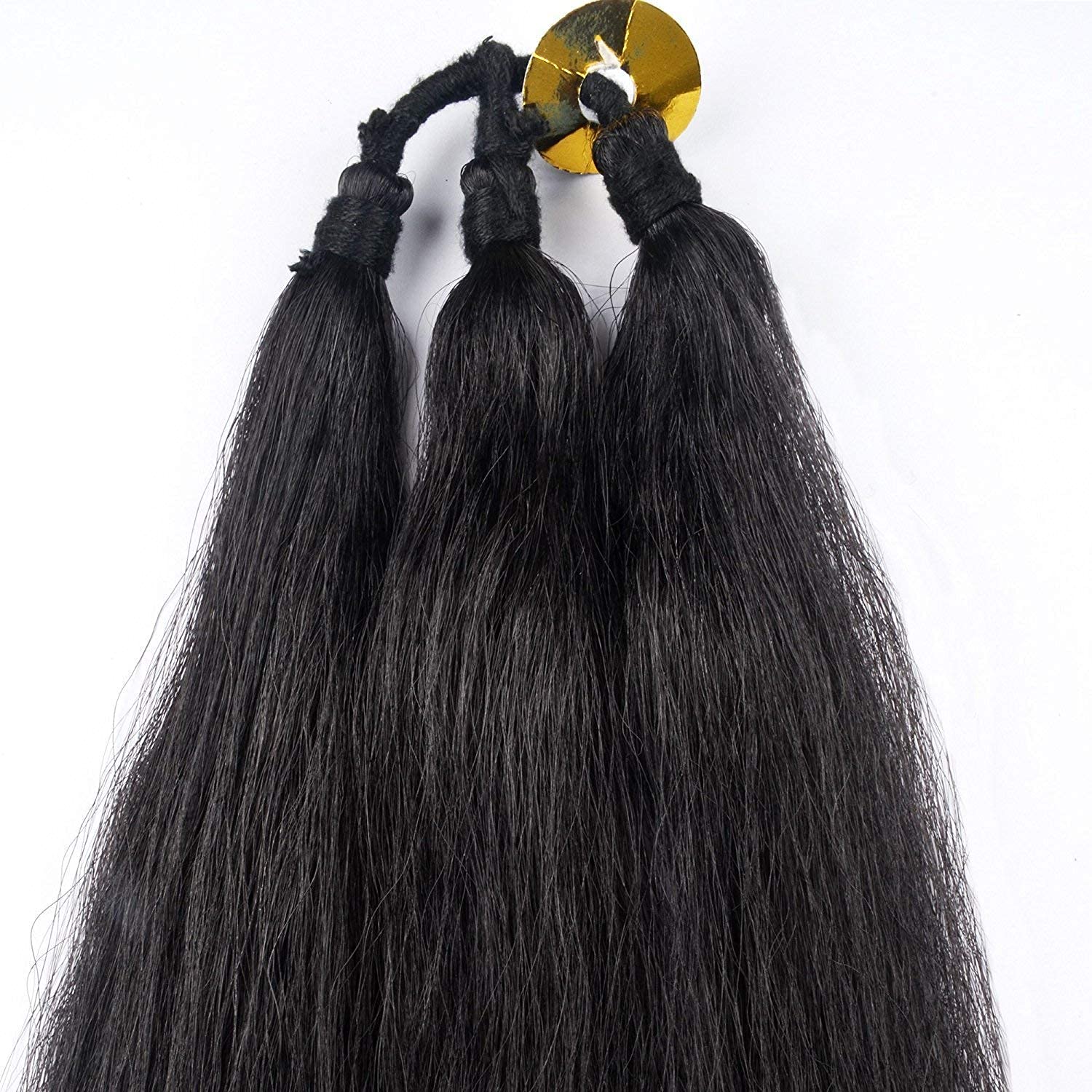 GadinFashion™ Black Hair Puff Maker, Juda Maker, Bun Maker & Hair Choti Extensions for Women & Girls - 3-Pack | Perfect for Updos, Braids, and Special Occasions