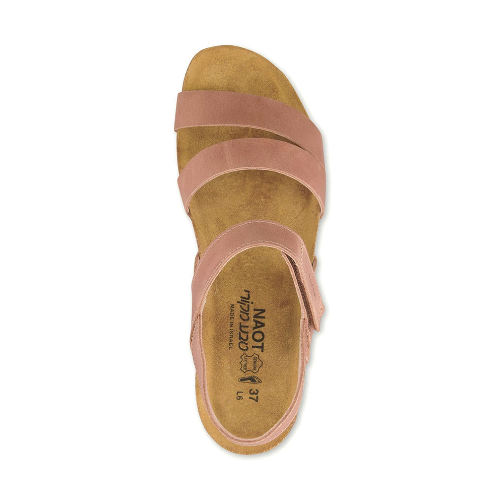 Kayla Women's Casual Sandals in Latte Brown (7806 E69) - Comfortable Summer Walking Shoes for Beach, Vacation & Everyday Wear