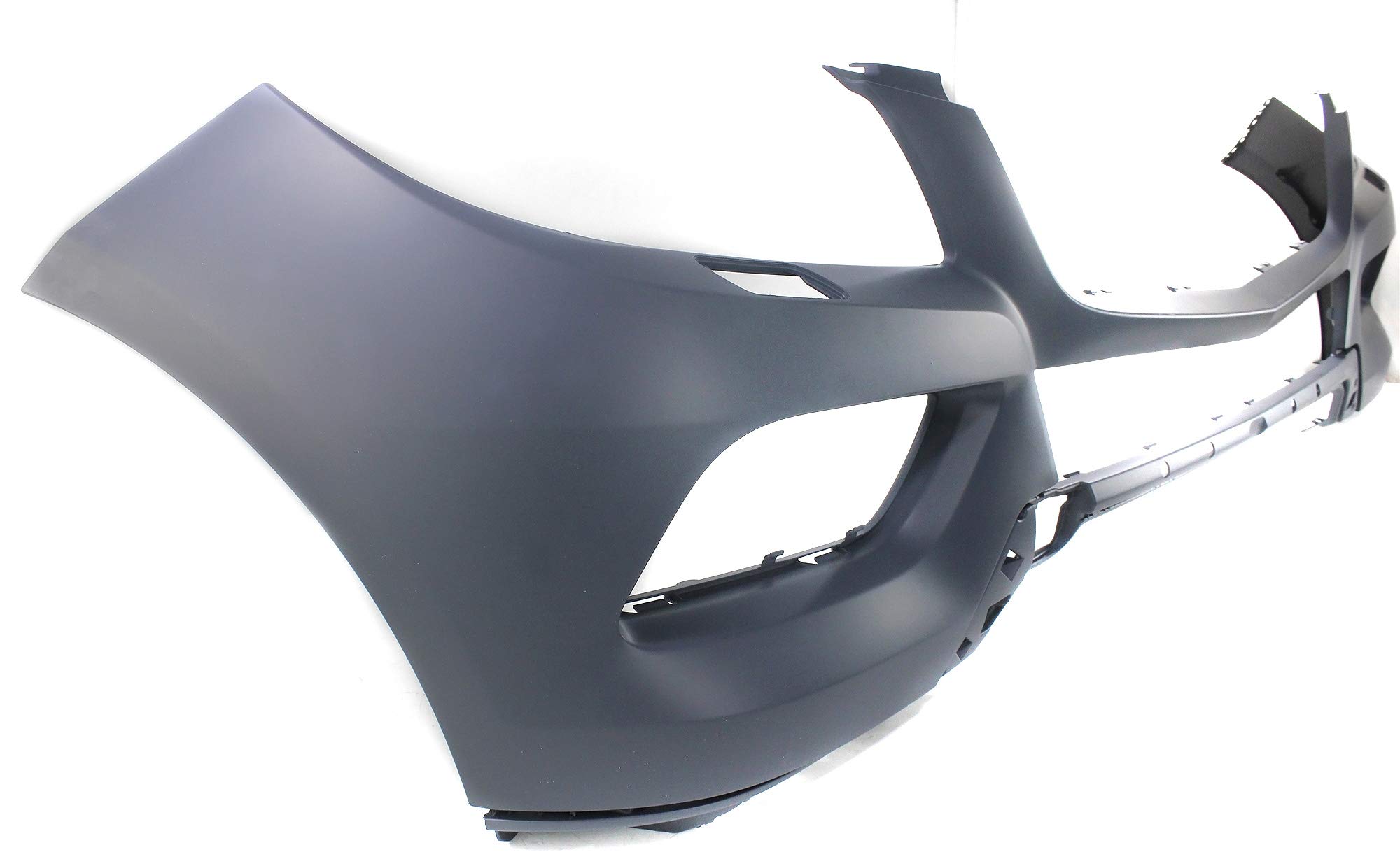 Evan-Fischer Primed Front Bumper Cover for 2012-2014 Mercedes Benz ML350 ML550 with Headlight Washer Holes | Replacement Auto Body Part for Off-Road Protection & Style Upgrade