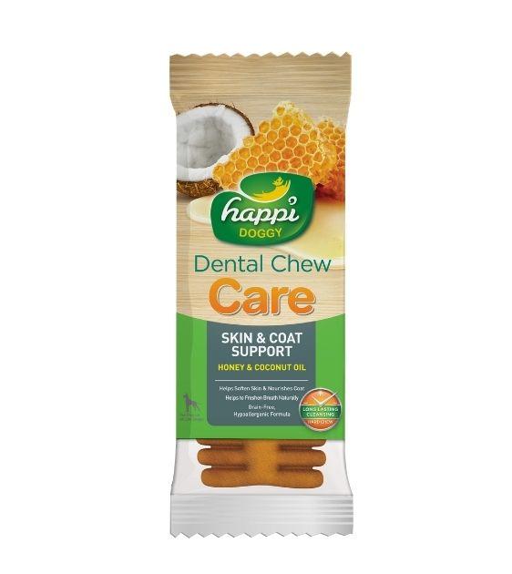 **Happi Doggy Care Skin & Coat Support Dog Chews – Premium Supplement for Healthy Skin & Shiny Coat – Free Gift with Purchase Over $120 (Exp 19MAY24) – Perfect for Daily Dog Health & Wellness**