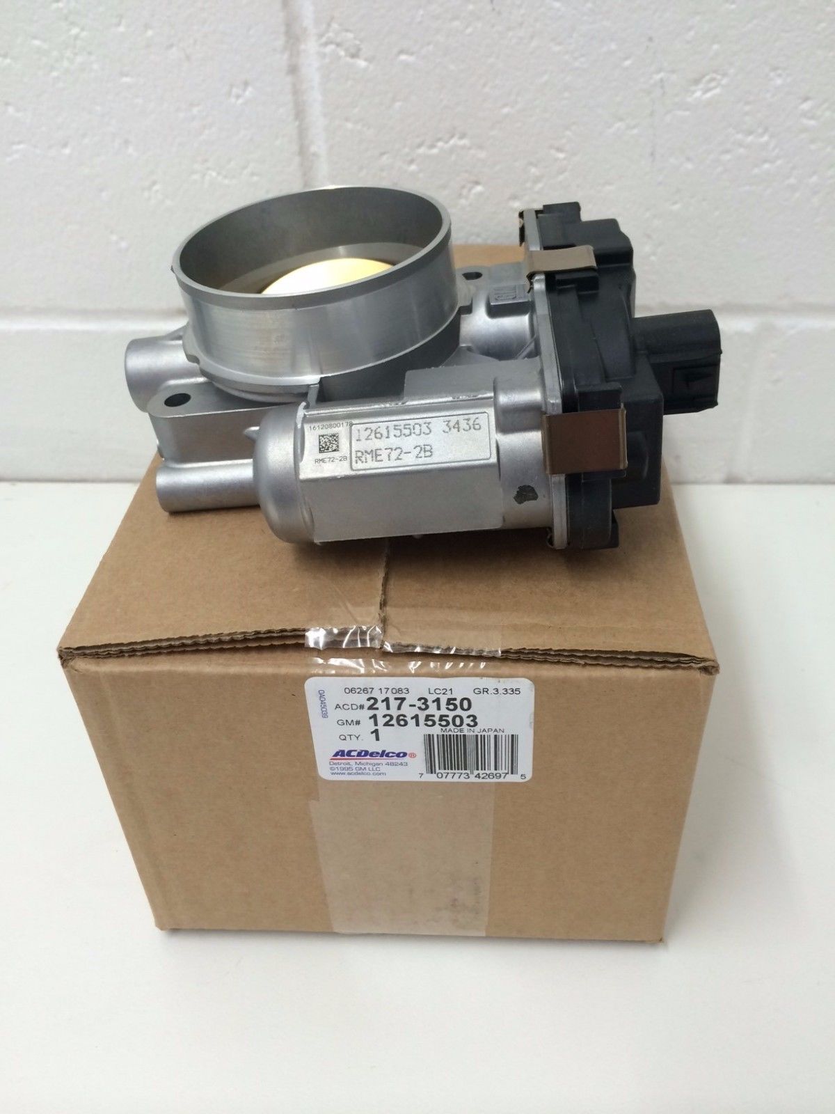 Genuine Holden VE & Captiva V6 Alloy Tech Throttle Body - Part Number 12615503 - Perfect for Engine Performance & Fuel Efficiency Upgrades