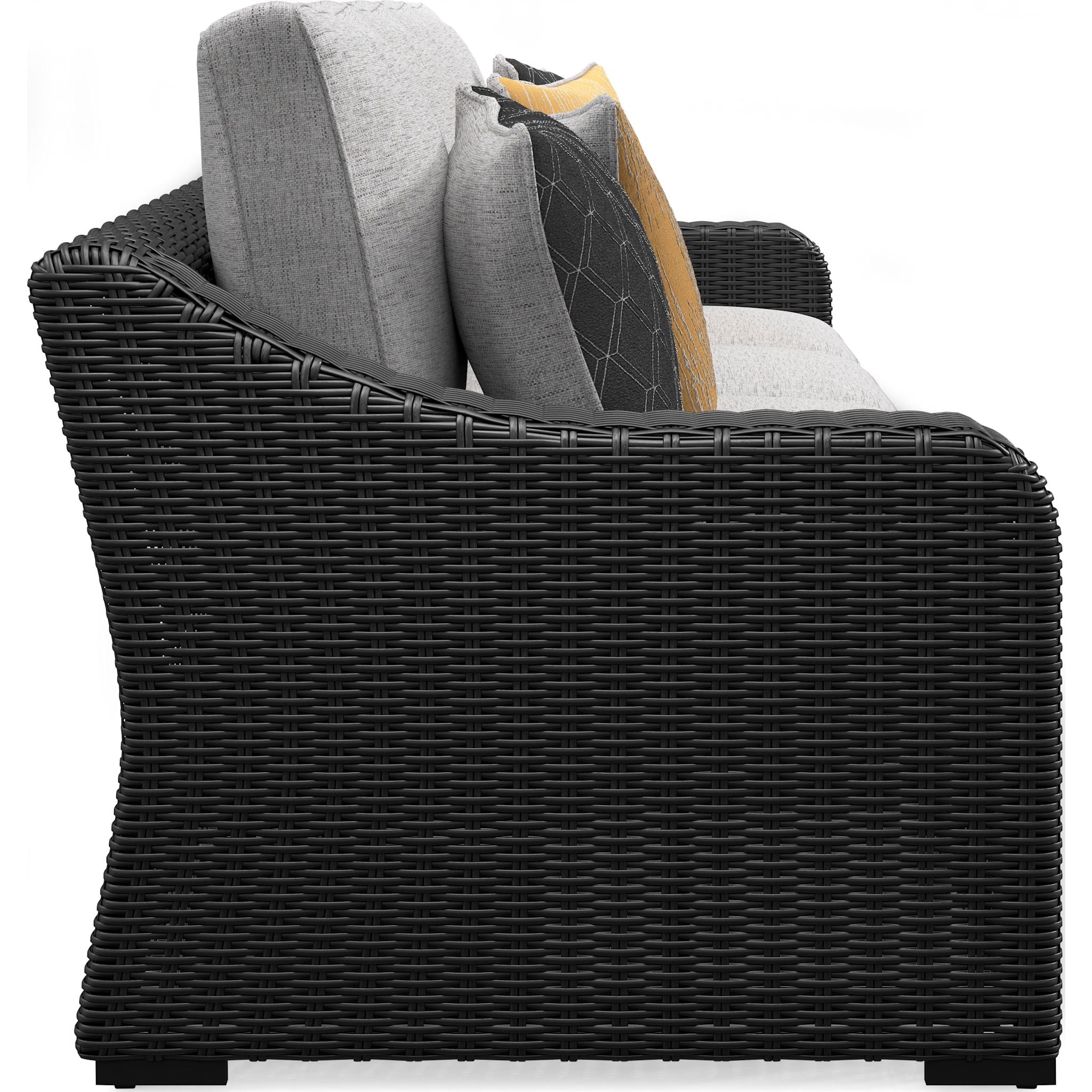 Beachcroft 2-Piece Outdoor Modular Sectional Sofa Set - Water-Resistant Patio Furniture for Poolside, Garden & Backyard Relaxation