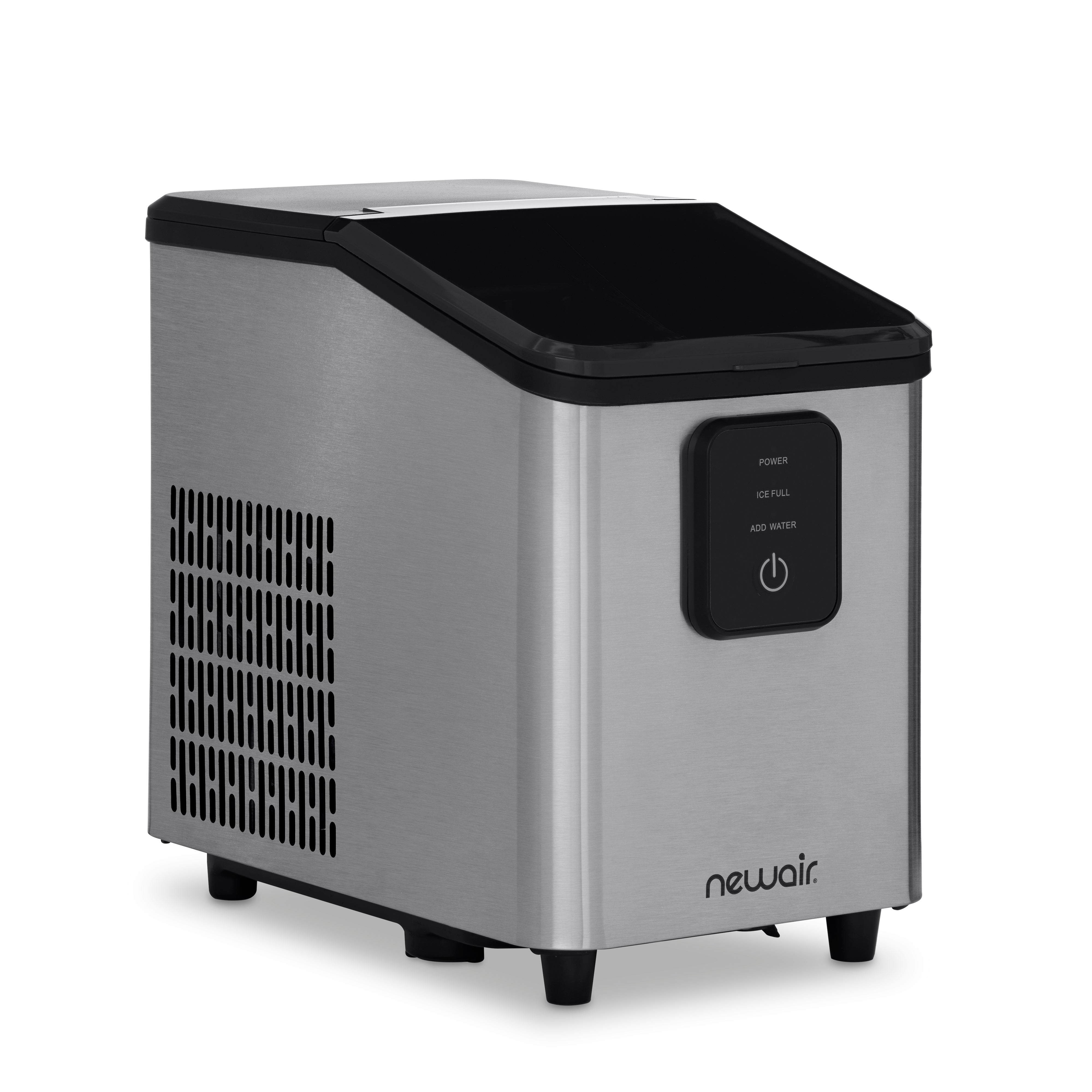 Newair® Stainless Steel Mini Countertop Bullet Ice Maker - 26lbs/Day Ice Production for Cocktails, Beverages & Home Bars