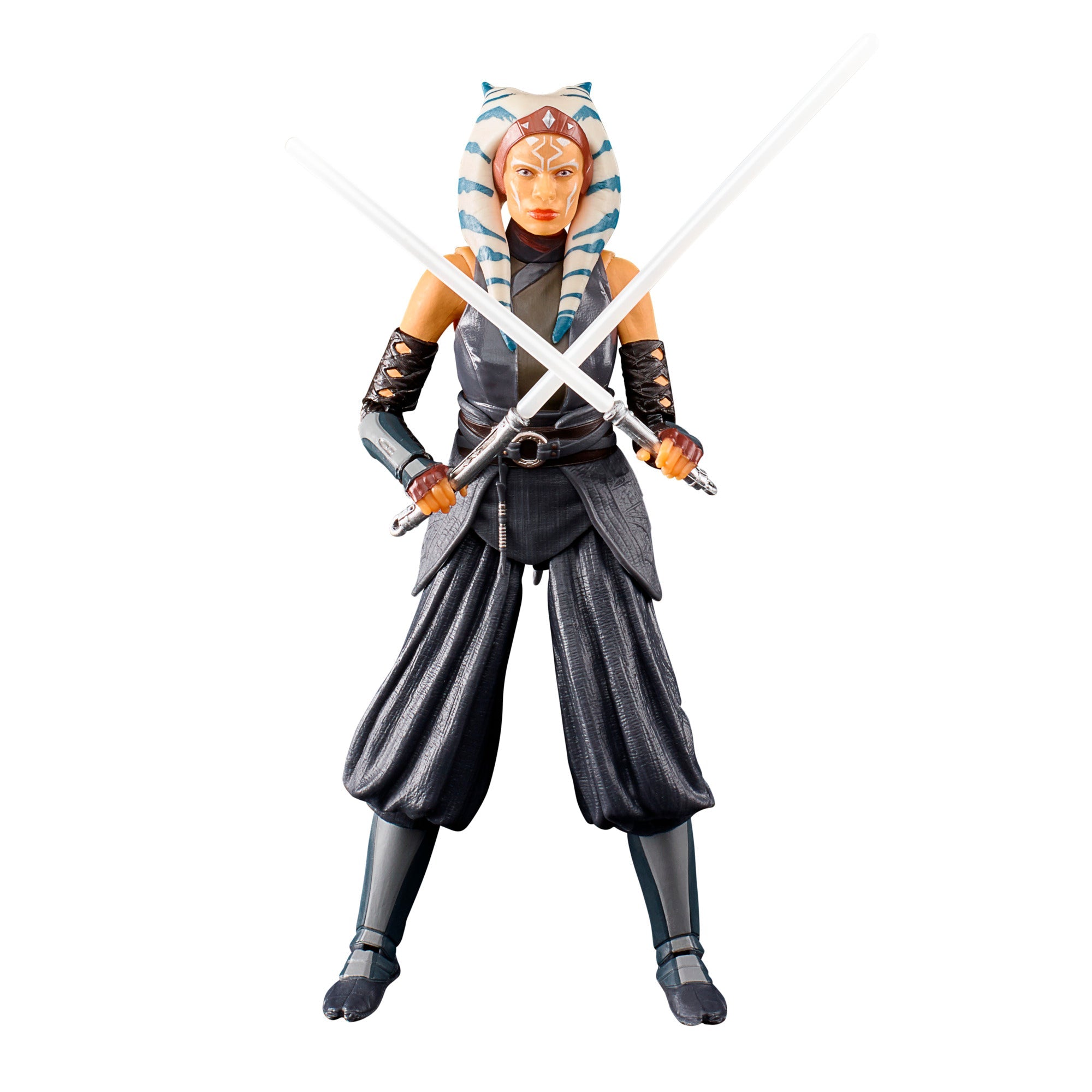 Star Wars The Black Series Ahsoka Tano (The Mandalorian) 6-Inch Action Figure - Collectible Toy for Fans, Gift for Star Wars Enthusiasts - Perfect for Display, Cosplay and Role Play Scenes