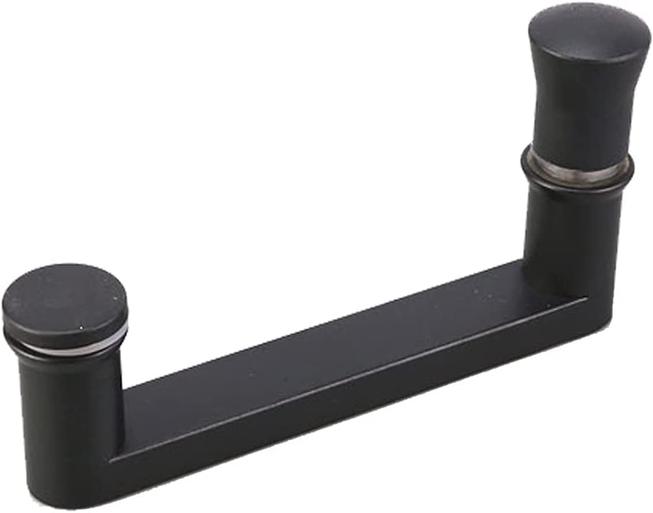 MIQXUAN Stainless Steel Push Pull Shower Door Handle - Replacement Bathroom Glass Door Knob & Grab Bar for Accessibility - Perfect for Modern Bathrooms, Spa Showers & ADA Compliant Installations