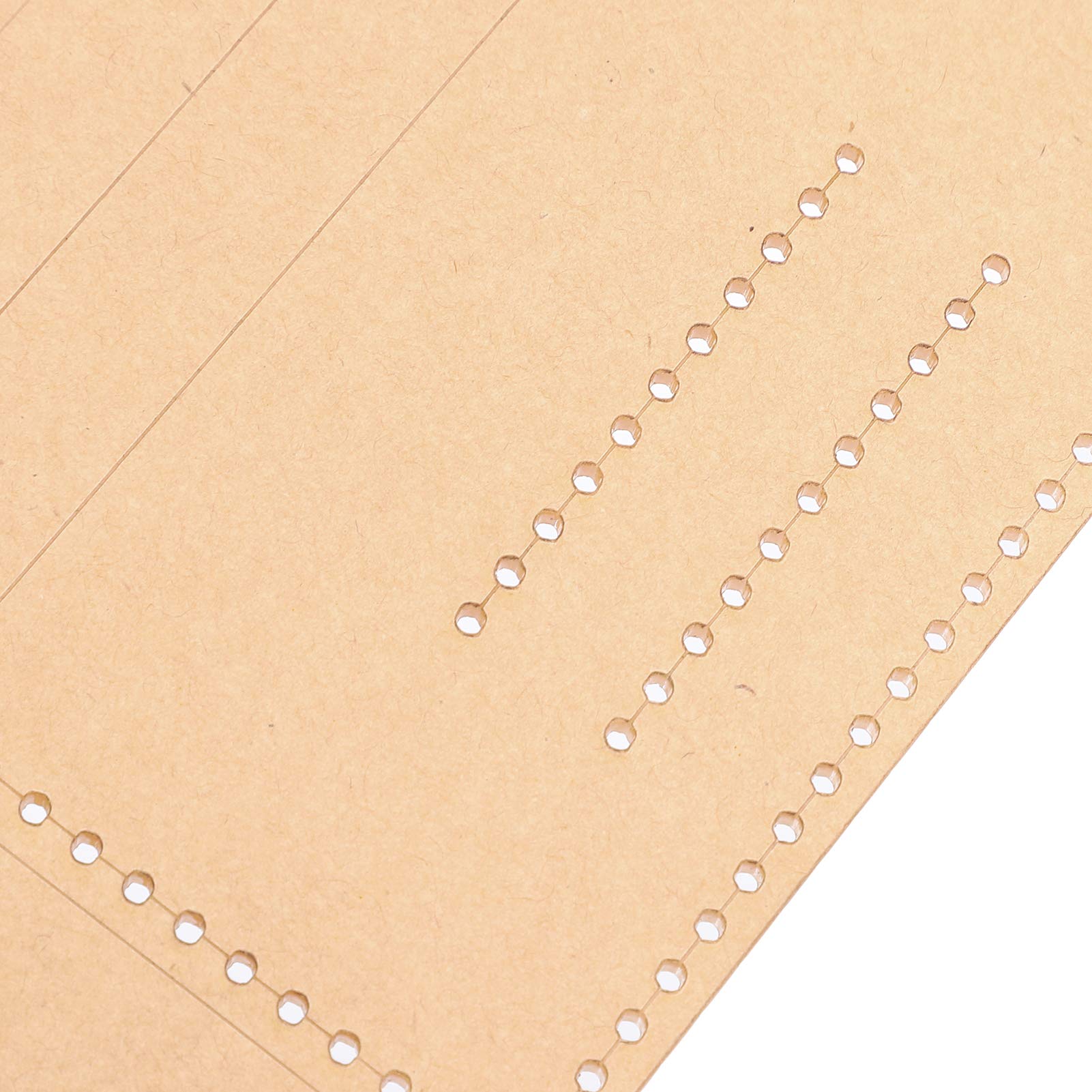 13-Piece Leather Acrylic Template Set - Clear Wallet Pattern Stencils for Leather Crafting, Quilting & Sewing | DIY Leatherworking Tools for Wallets, Bags & Accessories