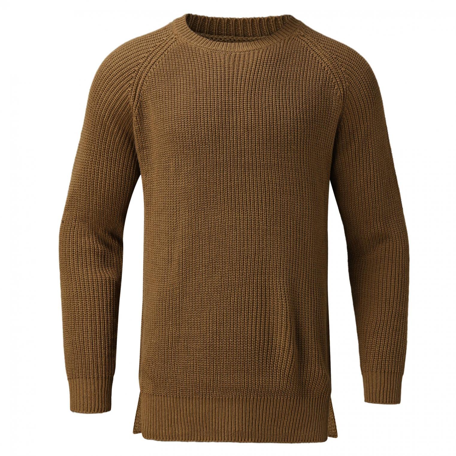 Men's Slim Fit Crewneck Sweater - Soft Thermal Waffle Knit Pullover Jumper | Stylish Casual Knitwear for Winter Warmth | Perfect for Office, Date Night & Weekend Outfits