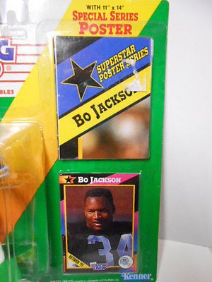 Rare 1992 Bo Jackson NFL Football Starting Lineup Sealed Figure - Collectible Sports Memorabilia for Display & Investment