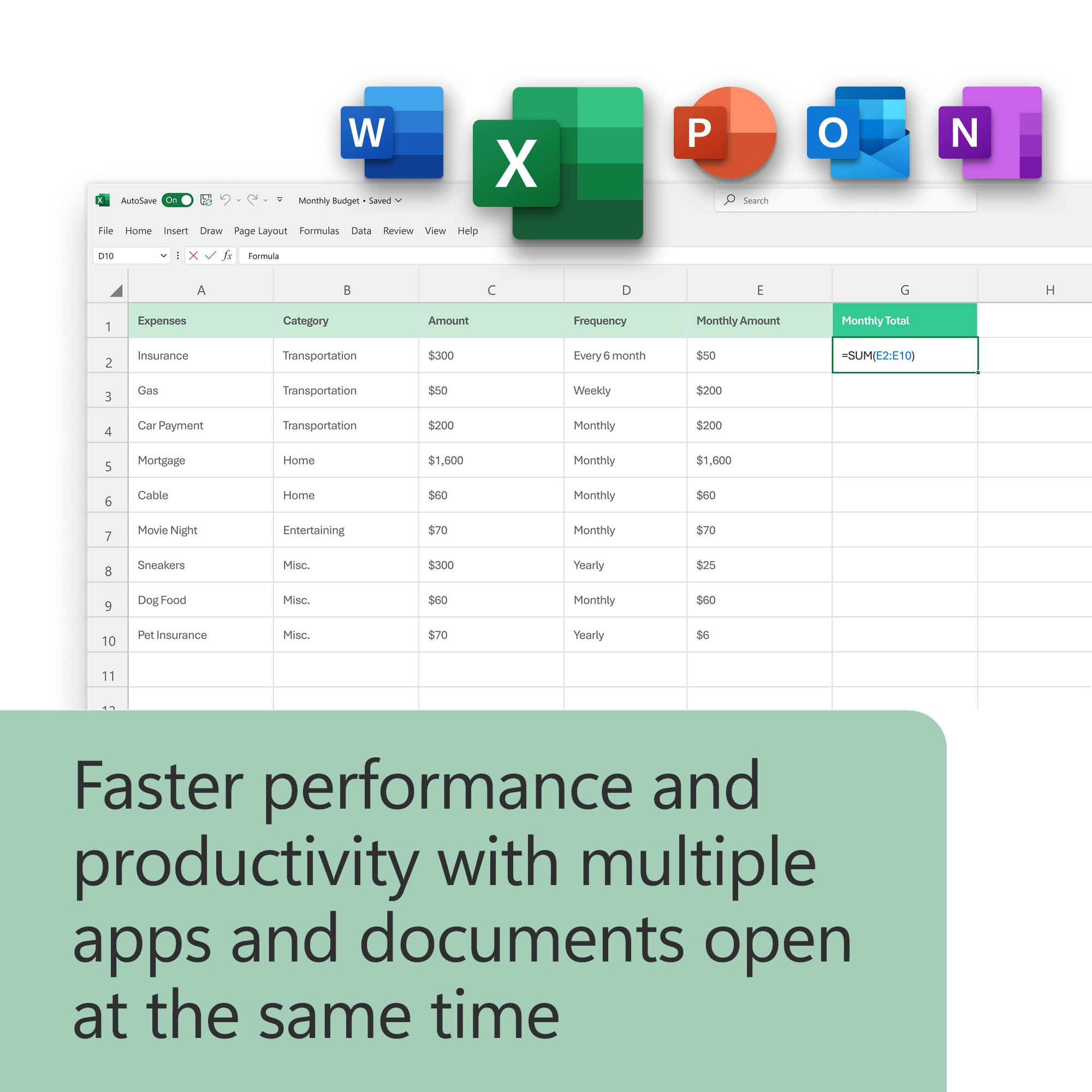 Microsoft Office Home and Business 2024 | Word, Excel, PowerPoint, Outlook | 1 PC/Mac License | Download & Install | Perfect for Home Office, Small Business & Remote Work
