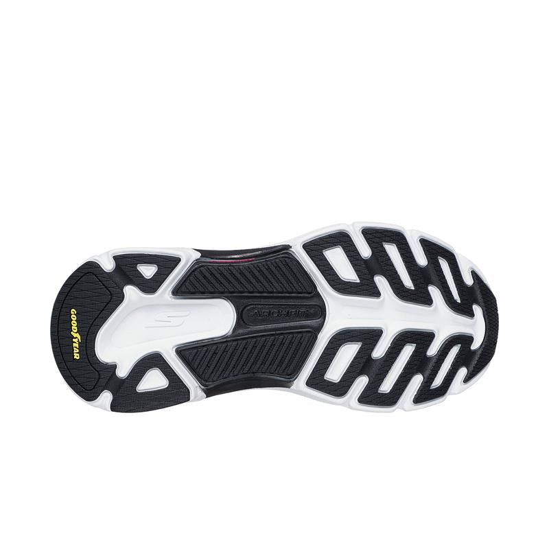 MAX CUSHION ARCH FIT 2.0 Running Shoes for Men & Women - Black/Pink (128941/BKPK) - Perfect for Jogging, Walking & Gym Workouts