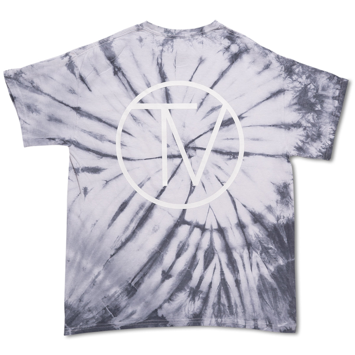 Trendy Silver Tie Dye T-Shirt for Men & Women | Soft Cotton Graphic Tee | Perfect for Casual Wear, Parties & Festivals