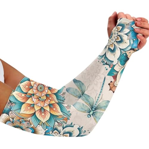 Boho Flower Dragonfly