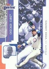 2001 Fleer Game Time #25 Sammy Sosa NM/MT - Baseball Card Collecting