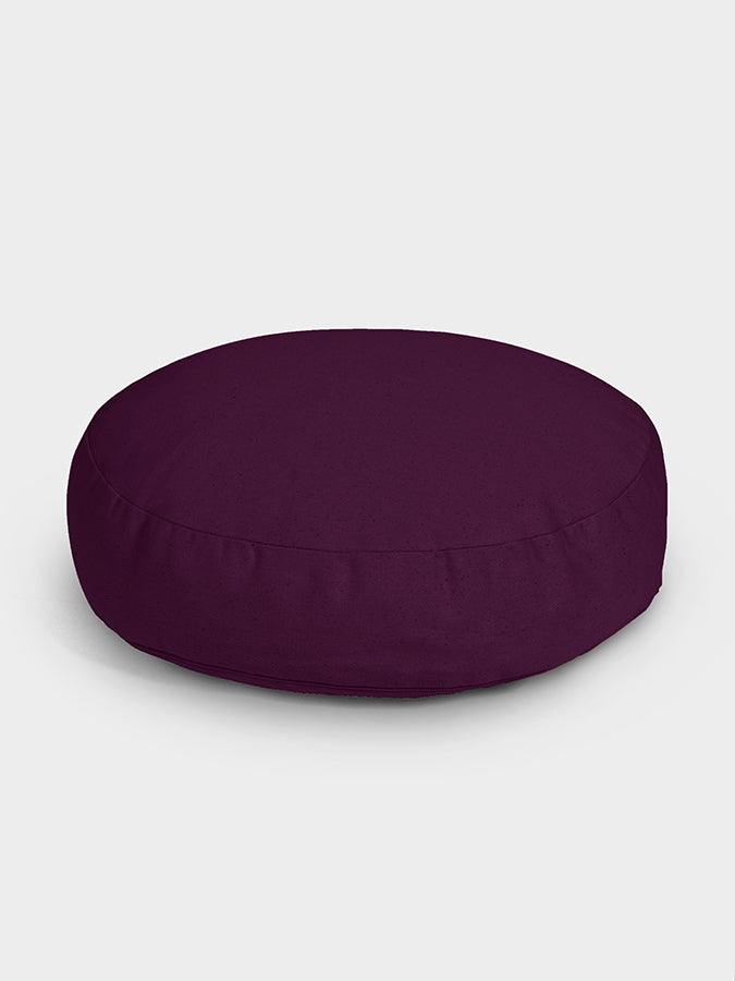 Organic Buckwheat Meditation Cushion for Yoga & Zen Practice - Comfortable Zafu Pillow for Home Studio, Meditation, and Mindfulness - Perfect for Stress Relief & Relaxation