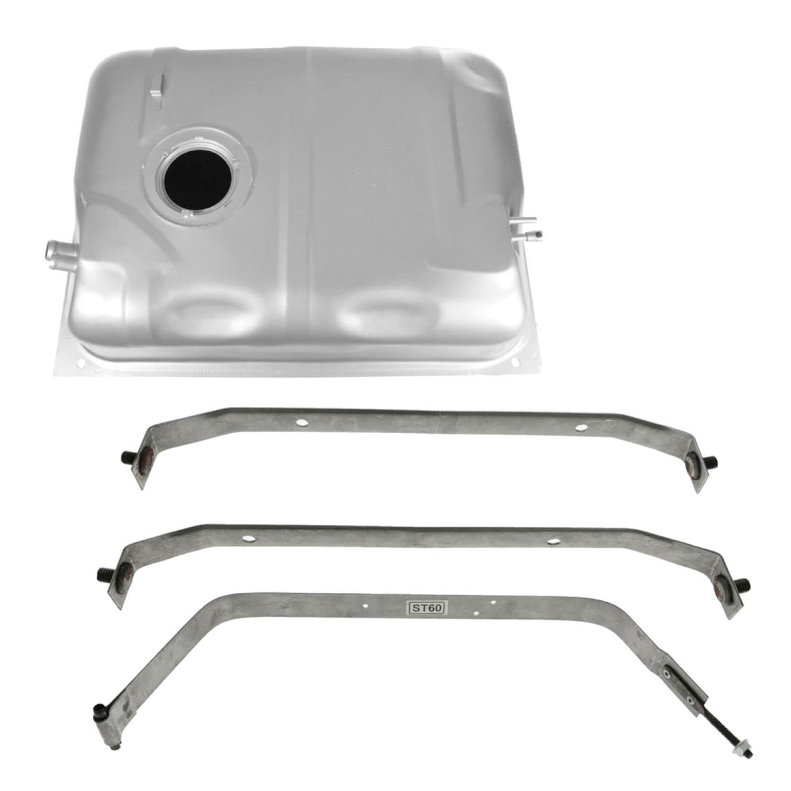 Jeep Wrangler Fuel Tank & Strap Kit - Replacement Gas Tank Straps Compatible with 1987-1990 YJ Models | Off-Road Adventure & Daily Driving Solution