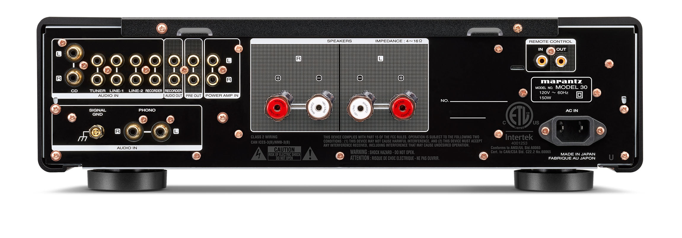 Marantz Model 30 Integrated Stereo Amplifier - HiFi Audio System for Home Theater & Music Listening | Open Box Condition | Perfect for Audiophiles & Home Entertainment Setup