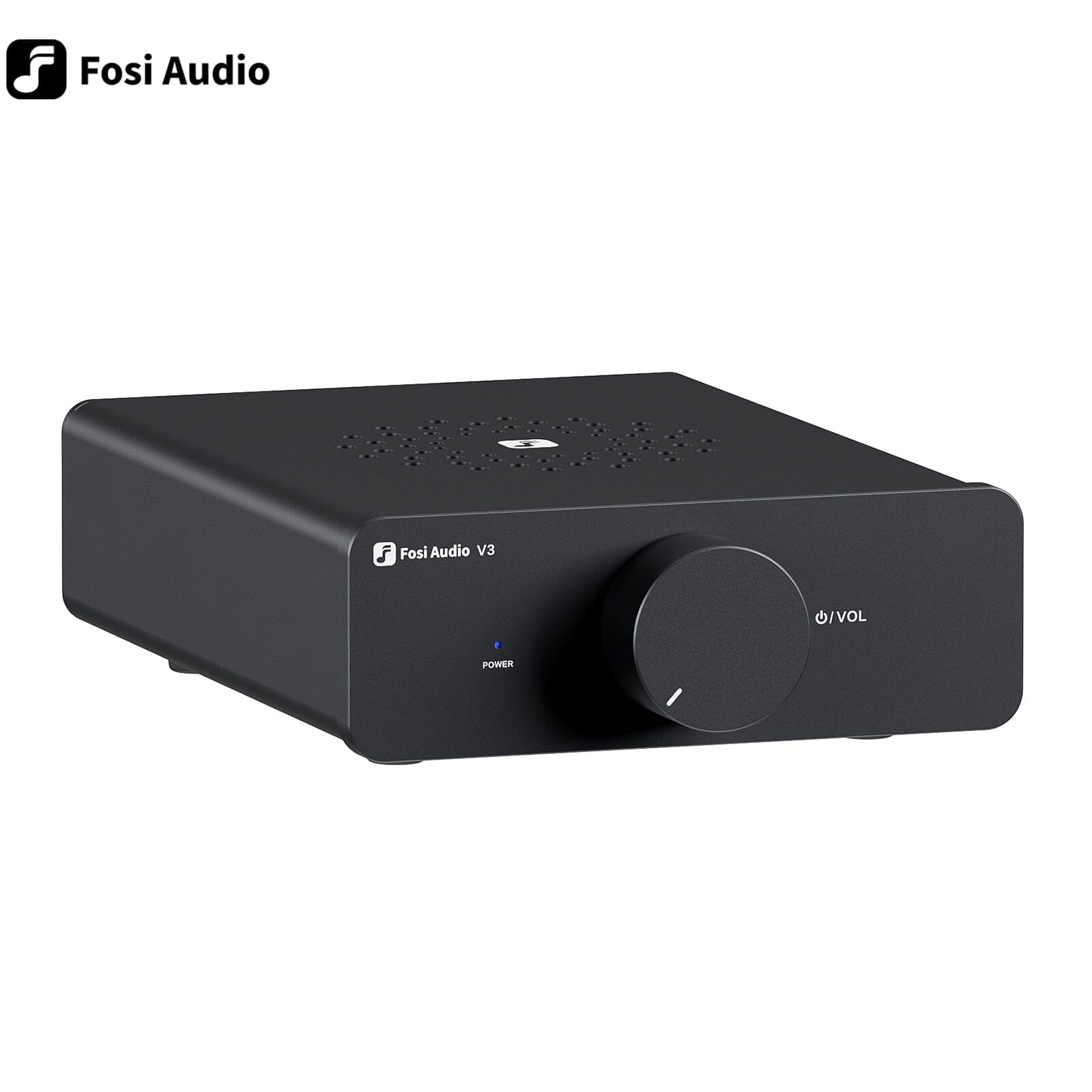 Fosi Audio V3 300W x2 TPA3255 Class D Stereo Power Amplifier - HiFi Home Audio System for Speakers, Turntables & Home Theater - Perfect for Music Lovers & Audiophiles
