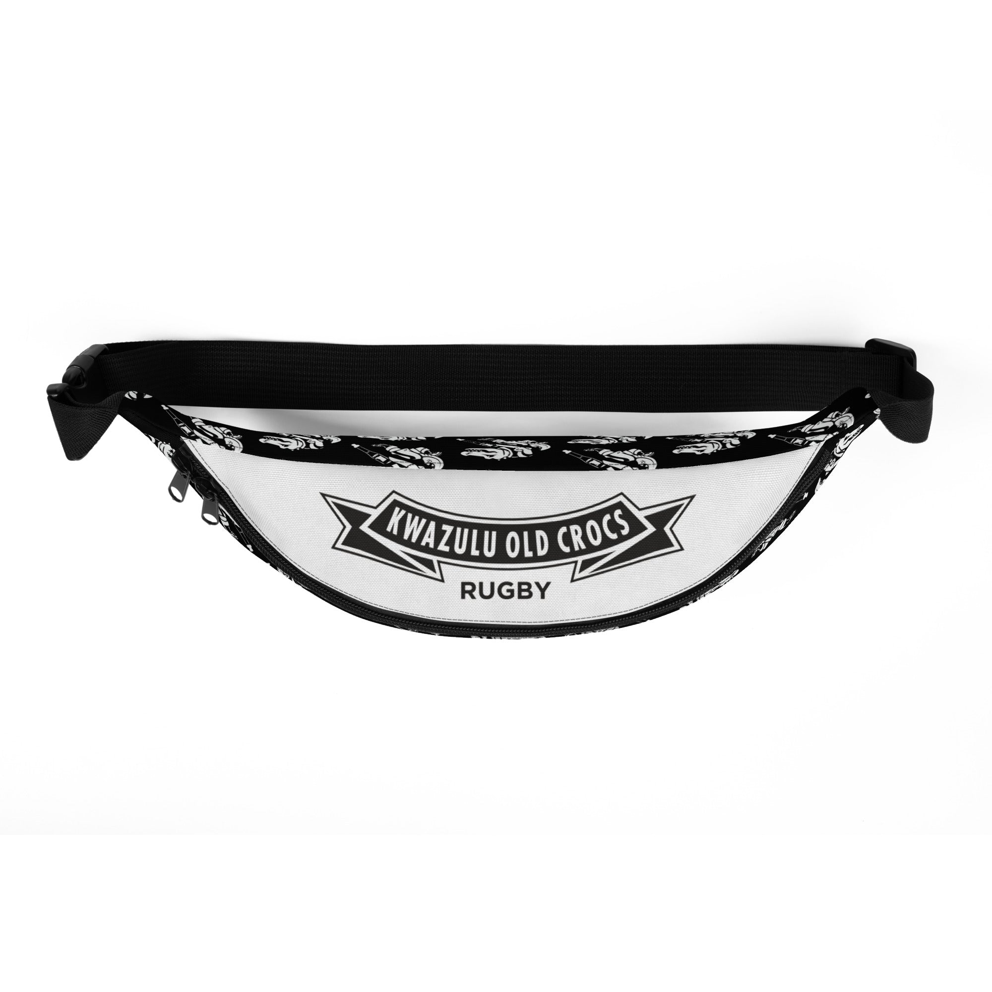 **KwaZulu Old Crocs Fanny Pack - Waterproof Waist Bag for Hiking, Travel & Outdoor Adventures**