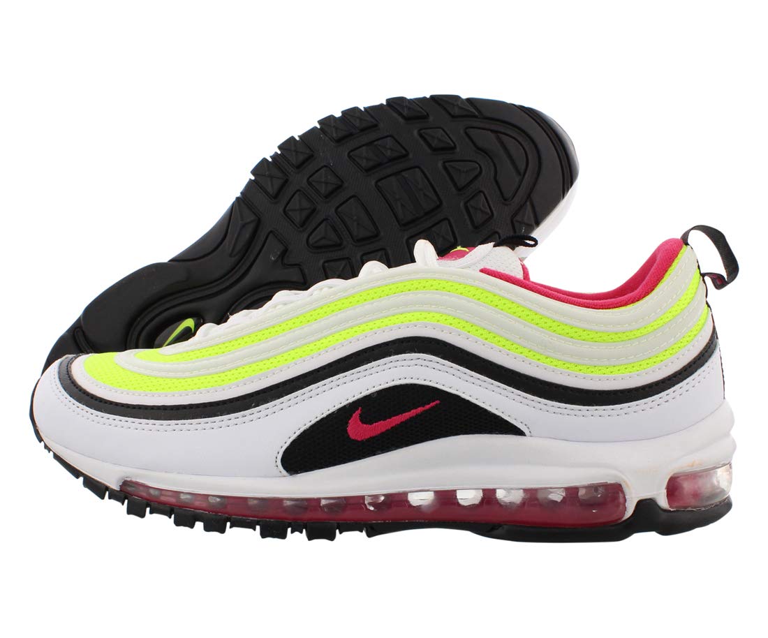 Nike Men's Air Max 97 Running Shoes - Rush Pink (Style: CI9871-100) | Lightweight Cushioned Sneakers for Jogging, Gym Workouts & Casual Wear