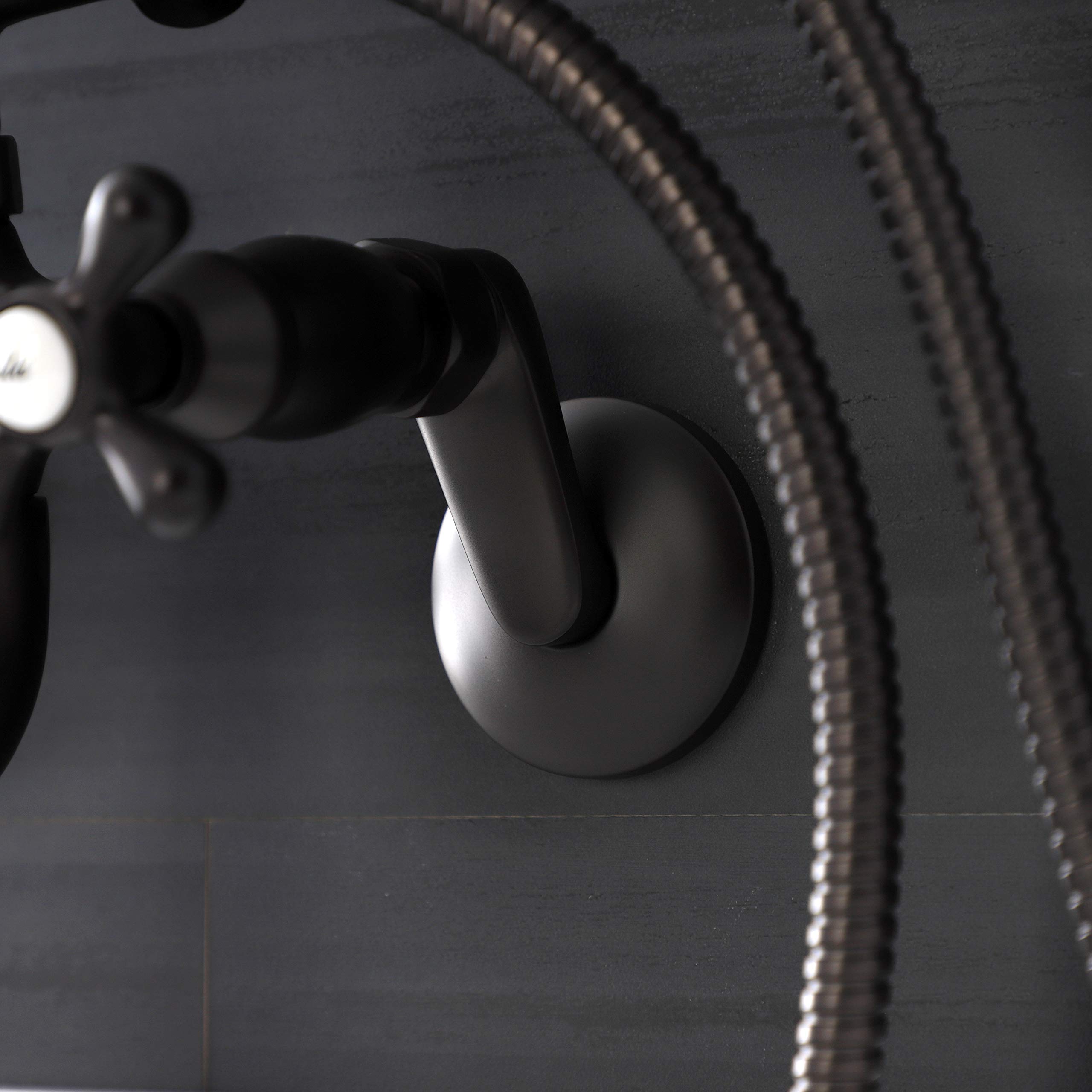 Kingston Brass KS226ORB Clawfoot Bathtub Faucet in Oil Rubbed Bronze - 9