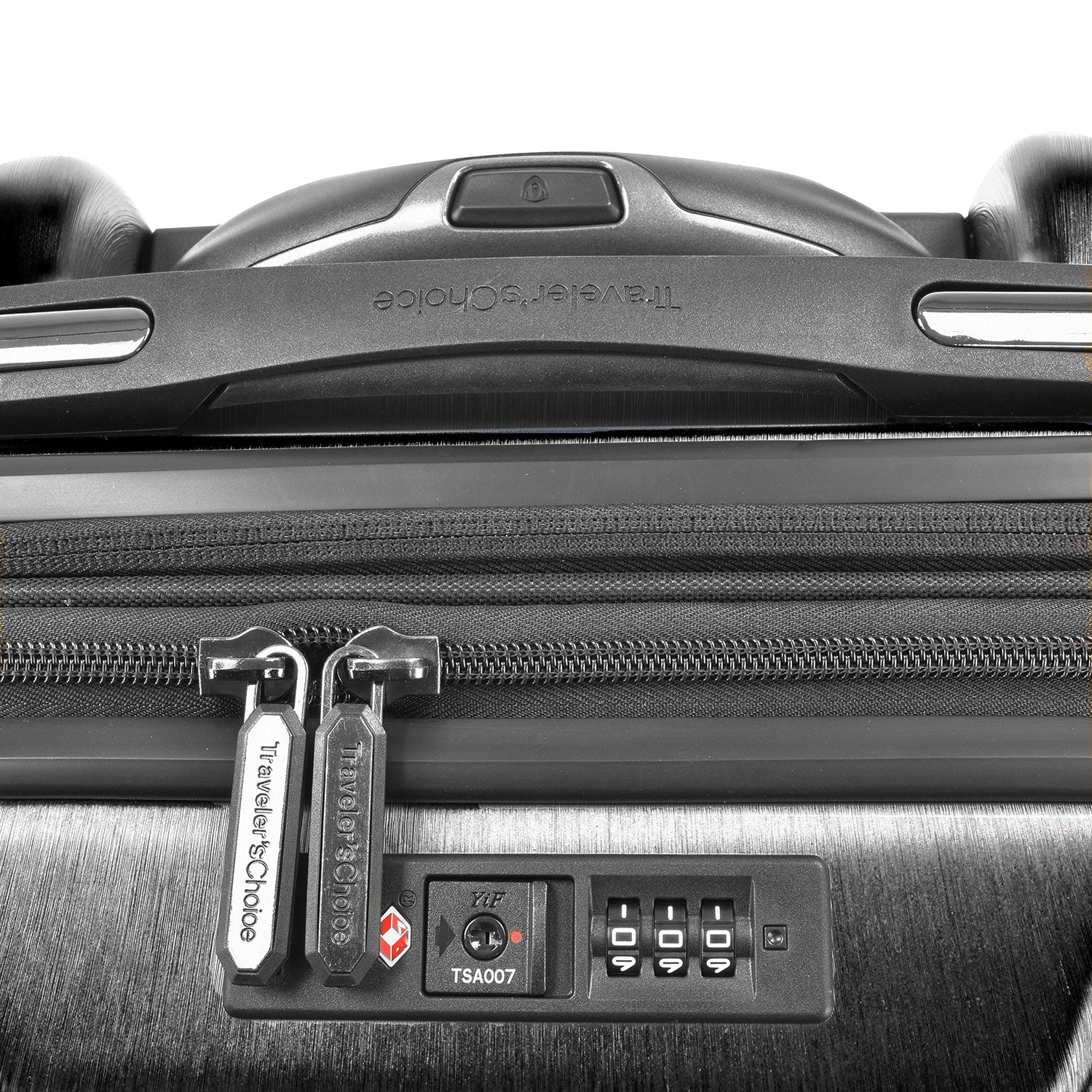 Silverwood II Large Checked Luggage - Durable Spinner Suitcase with TSA Lock for Travel & Business Trips | Perfect for Airplane Carry-On & International Vacations