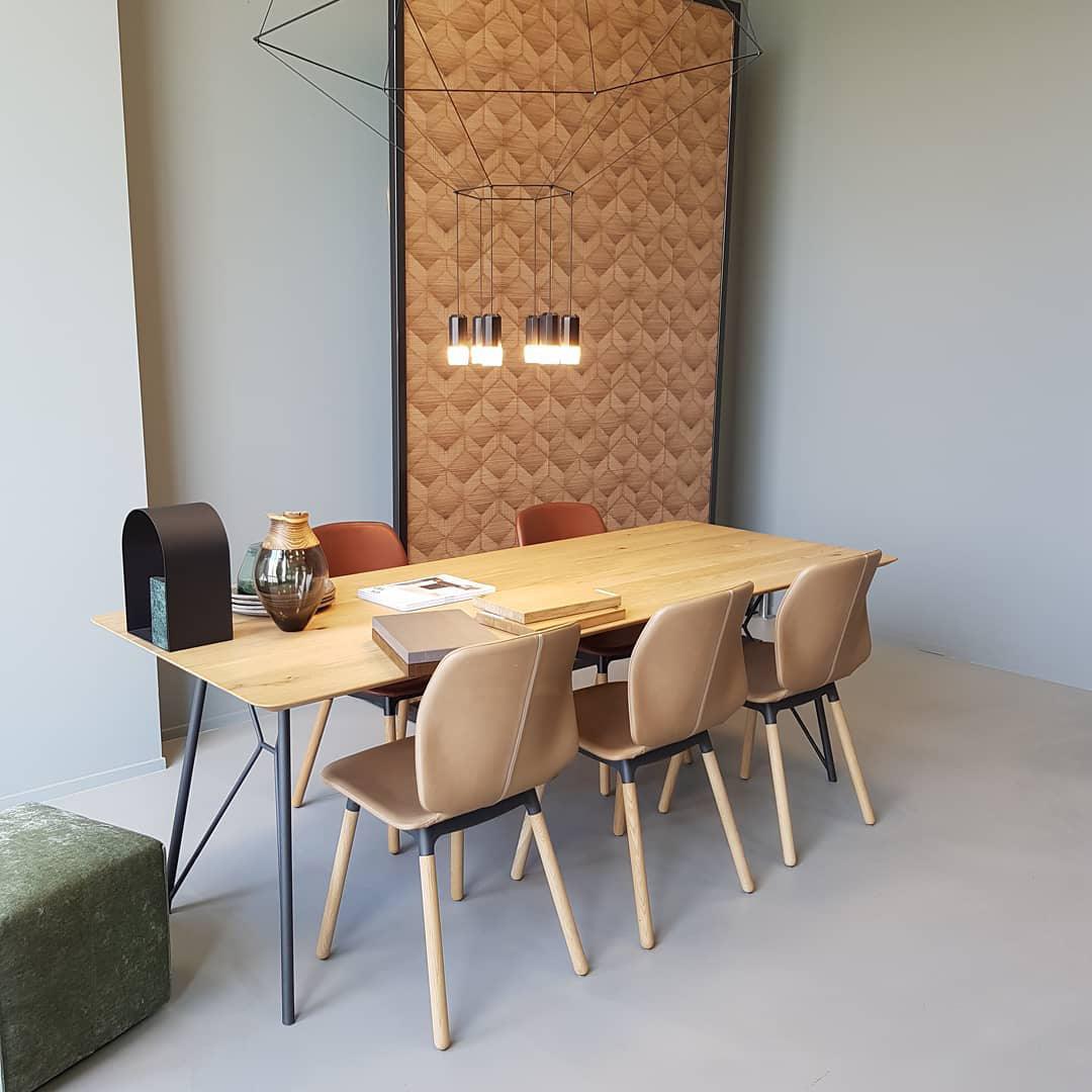 Modern Geometric Lines Pendant Light - Minimalist Ceiling Lamp for Living Room, Dining Room, Bedroom & Office Decor