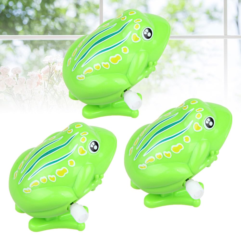 6-Piece Wind-Up Jumping Frog Toy Set for Kids - Fun Clockwork Toys for Boys & Girls - Perfect for Birthday Gifts, Party Favors, and Indoor Playtime