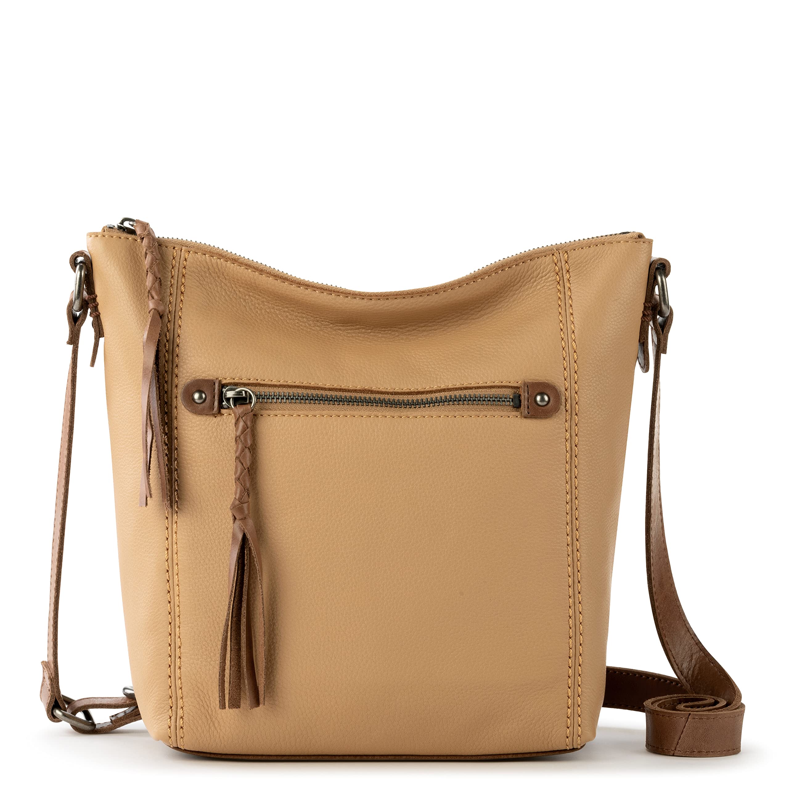 The Sak Women's Ashland Crossbody Bag - Stylish & Lightweight Leather Purse for Everyday Use | Perfect for Work, Travel & Shopping