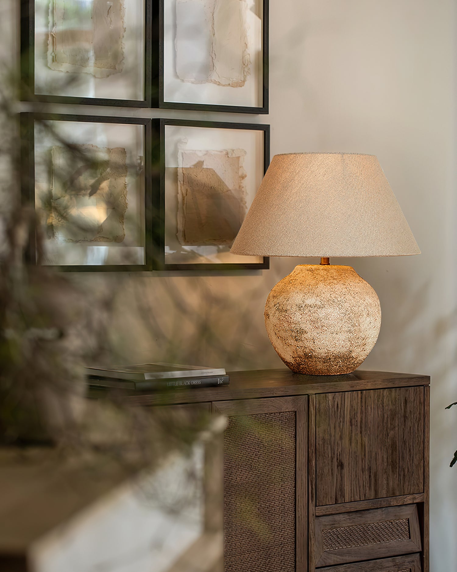 Modern Desert Sand Table Lamp - Elegant Bedside & Living Room Lighting for Home Decor - Perfect for Bedrooms, Offices, and Cozy Reading Nooks