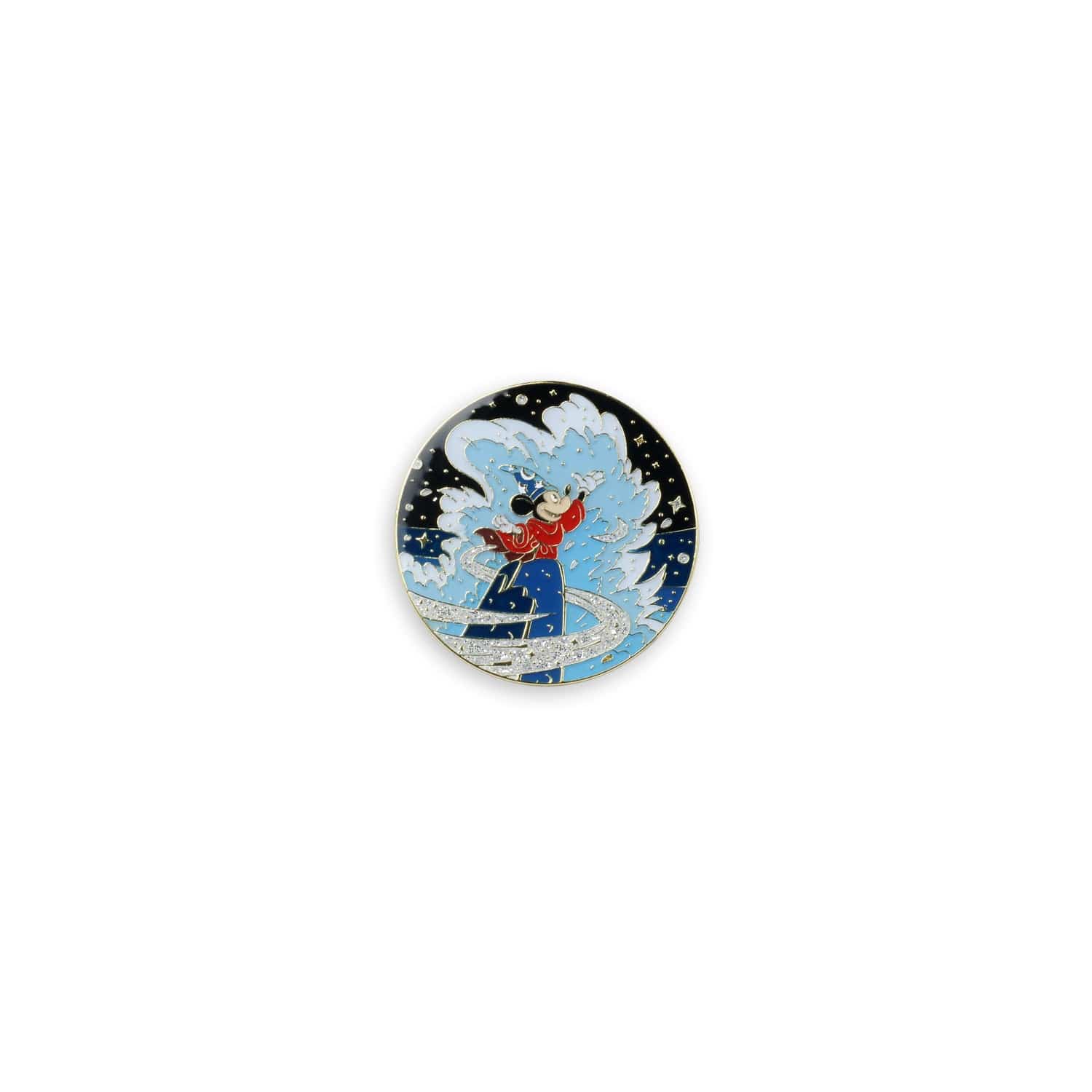 Fantasia Sorcerer Mickey Enamel Pin - Disney Collectible Badge for Hats, Bags & Jackets - Perfect for Disney Fans & Pin Collectors